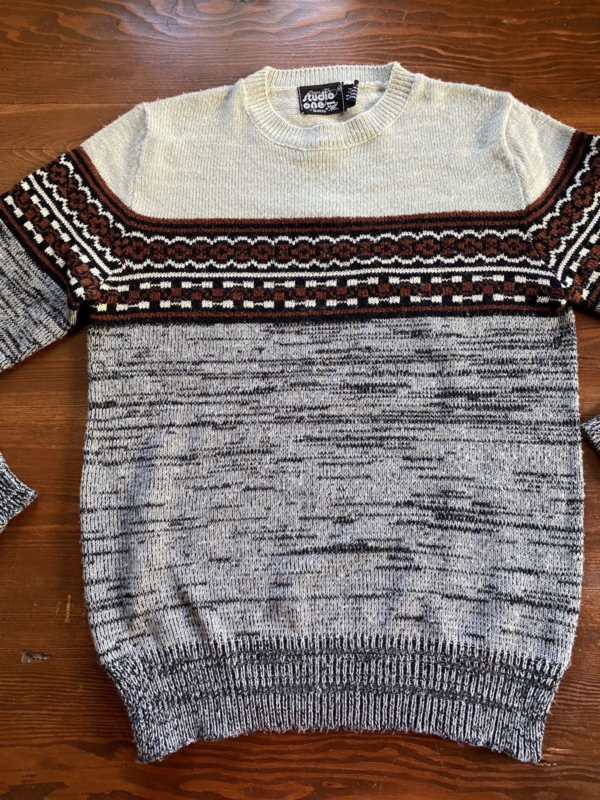 Vintage Vintage 80’s Studio One Knit Sweater Size US M / EU 48-50 / 2 - 5 Thumbnail