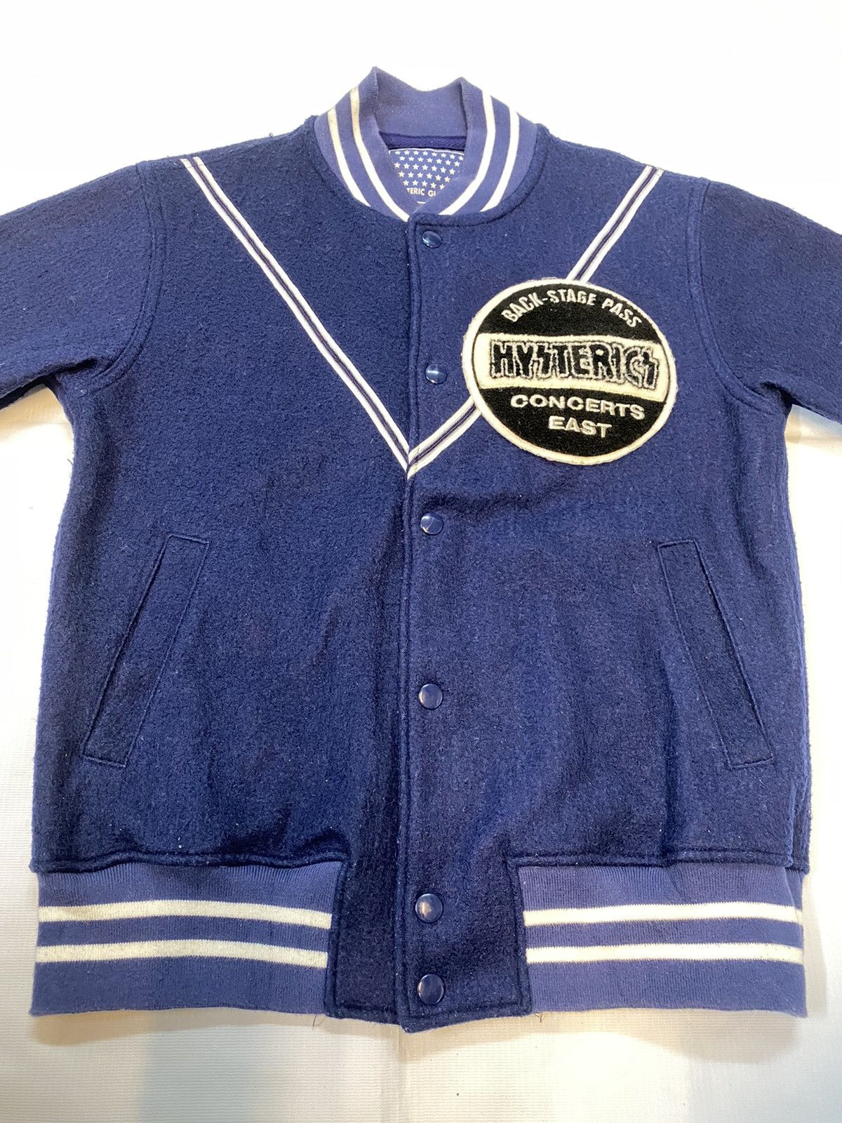 Hysteric Glamour × Japanese Brand × Vintage Hysteric Glamour Varsity Style Jacket Size US XS / EU 42 / 0 - 2 Thumbnail