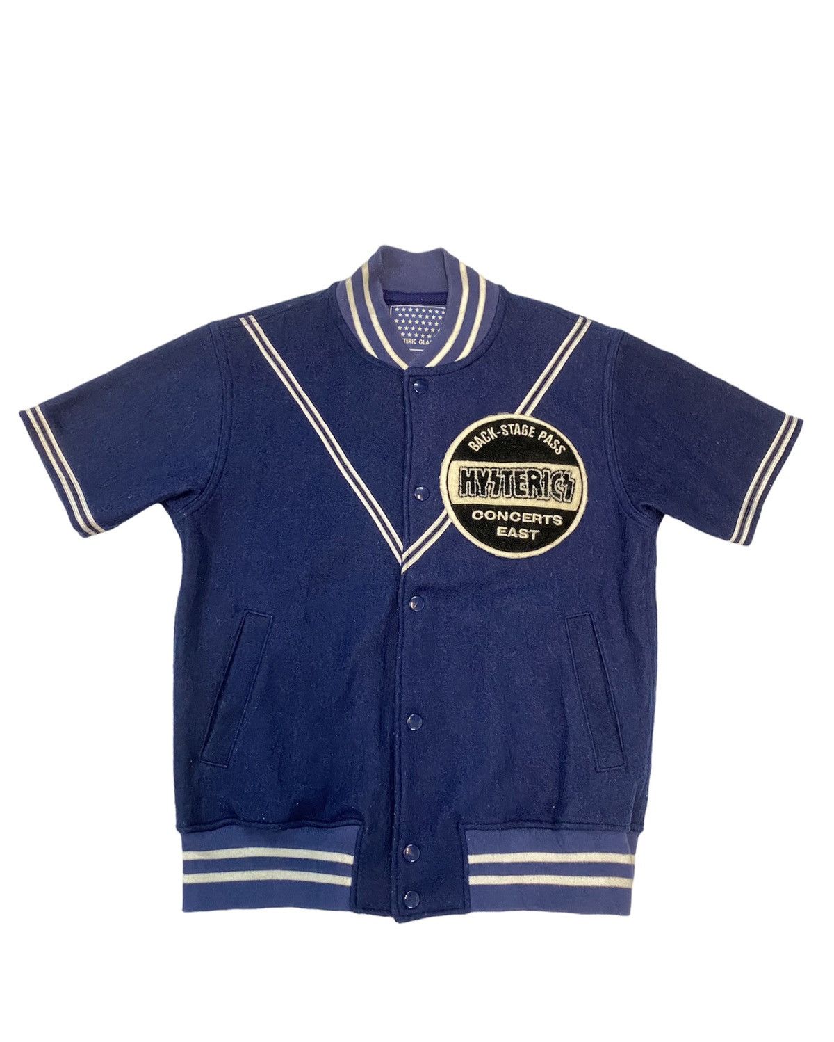 Hysteric Glamour × Japanese Brand × Vintage Hysteric Glamour Varsity Style Jacket Size US XS / EU 42 / 0 - 1 Thumbnail