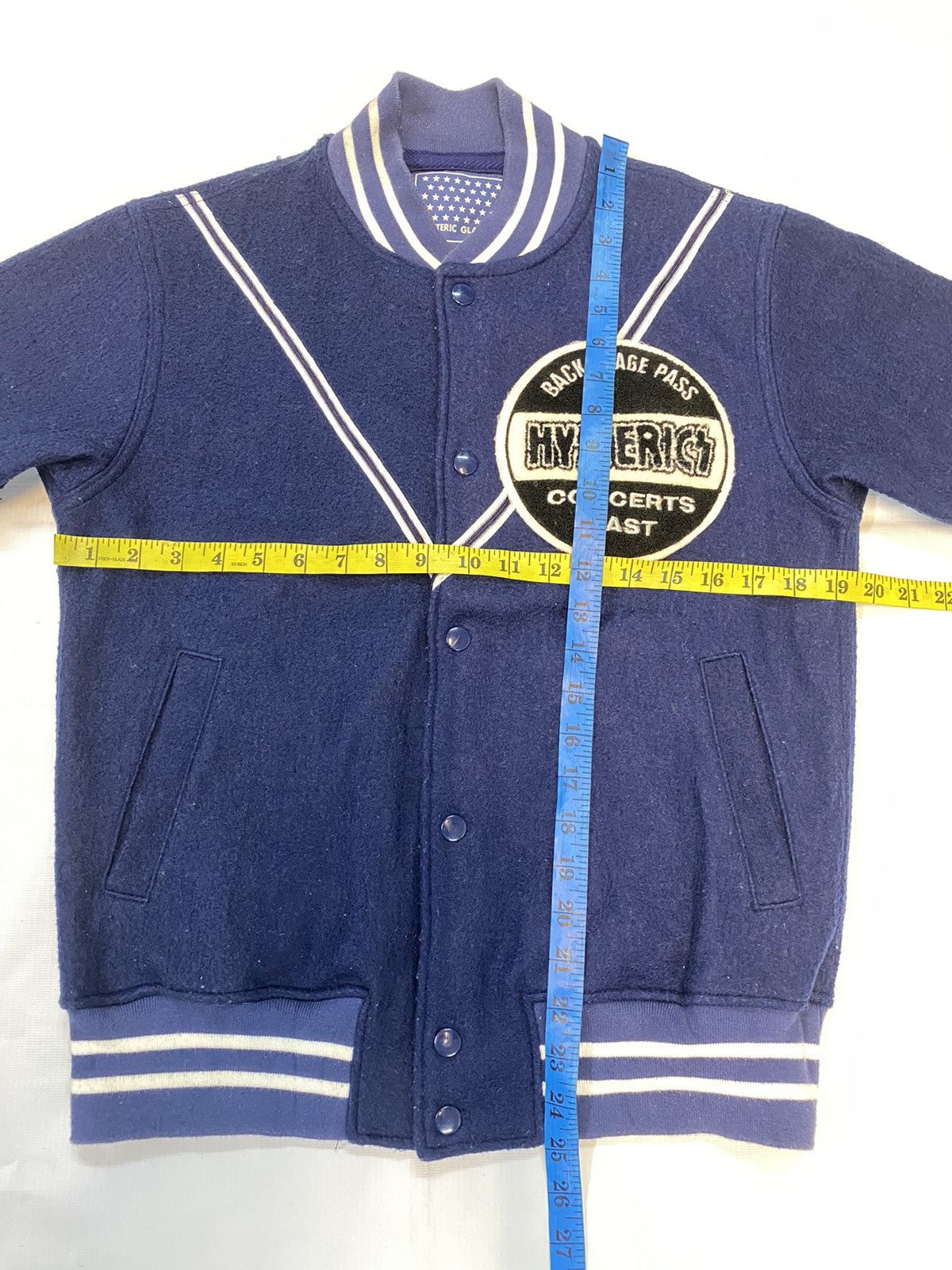 Hysteric Glamour × Japanese Brand × Vintage Hysteric Glamour Varsity Style Jacket Size US XS / EU 42 / 0 - 11 Thumbnail