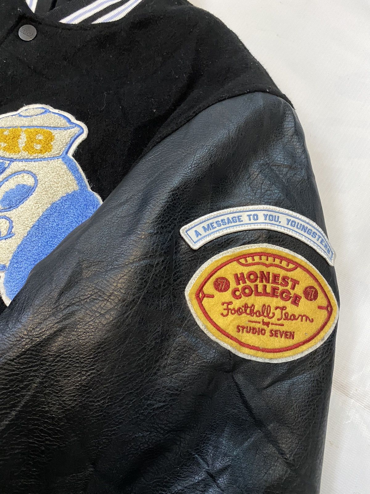 Japanese Brand × Studio Seven × Vintage Honest College by Studio Seven Varsity Jacket Size US M / EU 48-50 / 2 - 7 Thumbnail