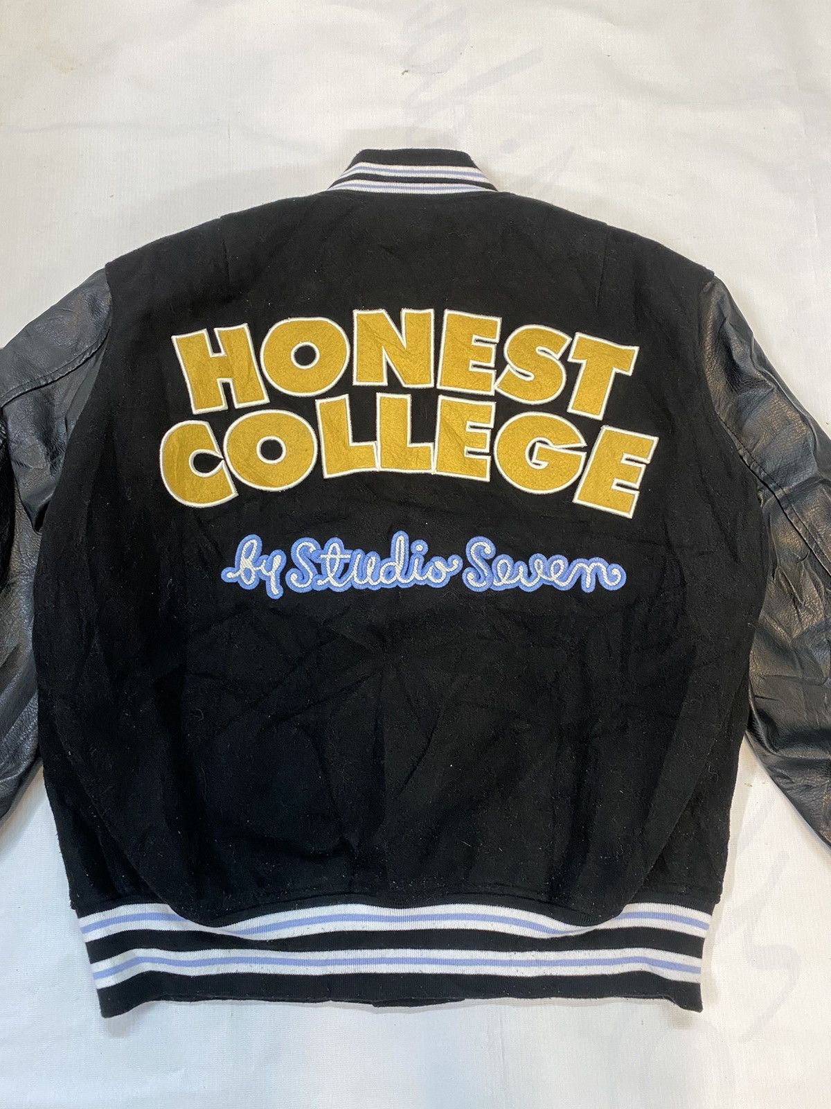 Japanese Brand × Studio Seven × Vintage Honest College by Studio Seven Varsity Jacket Size US M / EU 48-50 / 2 - 14 Thumbnail