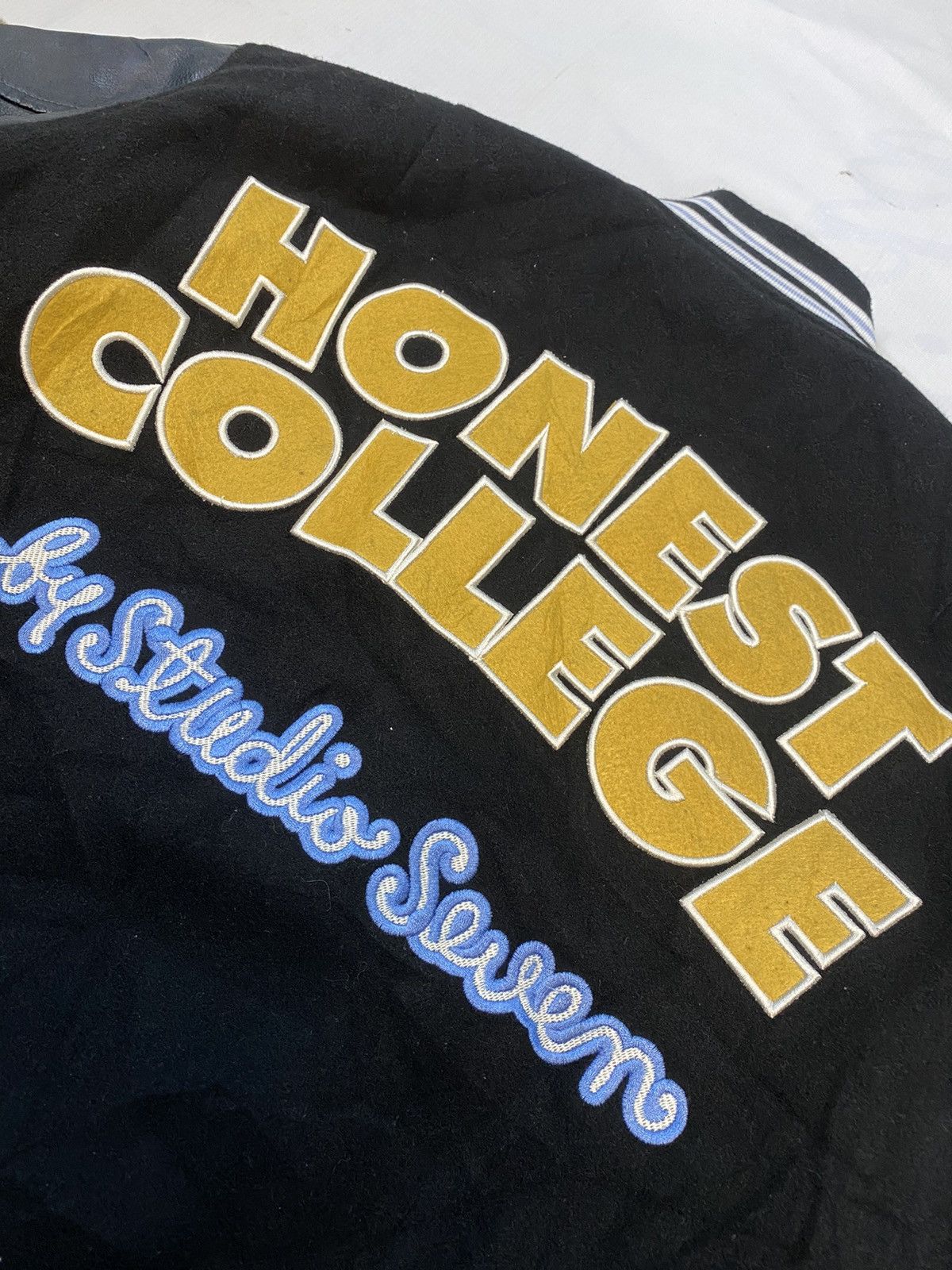 Japanese Brand × Studio Seven × Vintage Honest College by Studio Seven Varsity Jacket Size US M / EU 48-50 / 2 - 15 Thumbnail