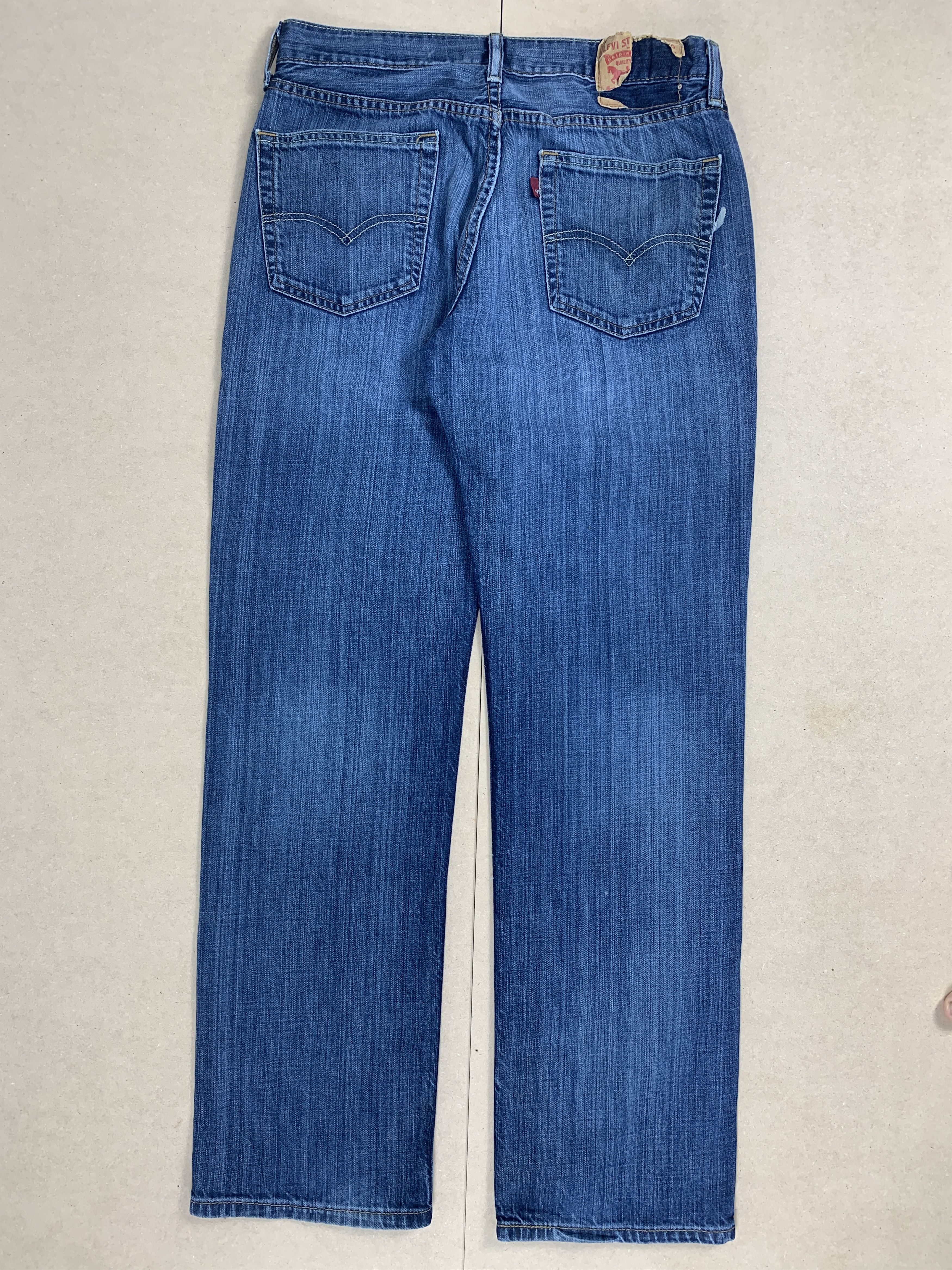 Levi's Vintage LEVI'S 514 Faded Straight Cut Mid Wash Jeans Size US 32 / EU 48 - 5 Thumbnail