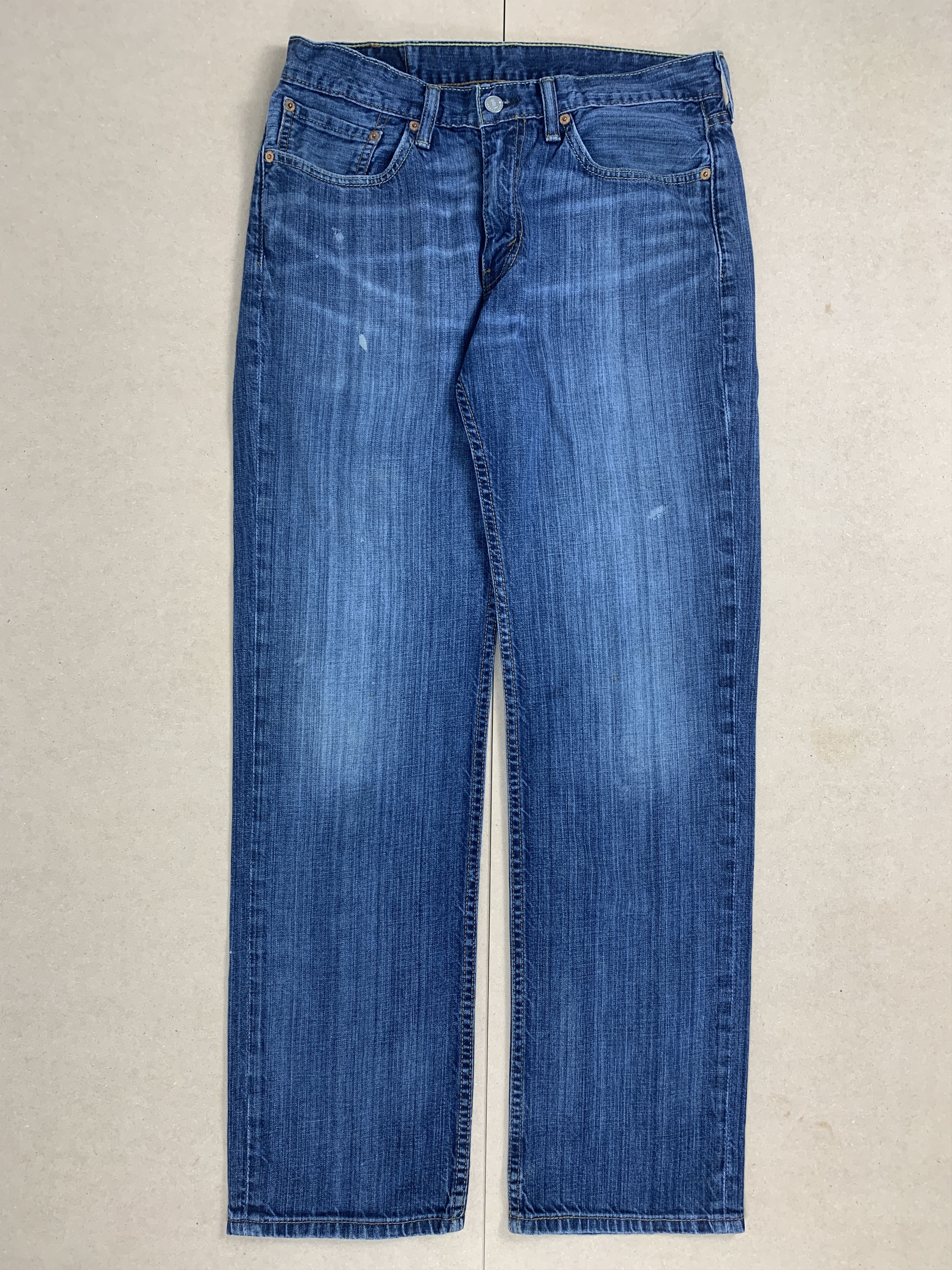 Levi's Vintage LEVI'S 514 Faded Straight Cut Mid Wash Jeans Size US 32 / EU 48 - 2 Thumbnail