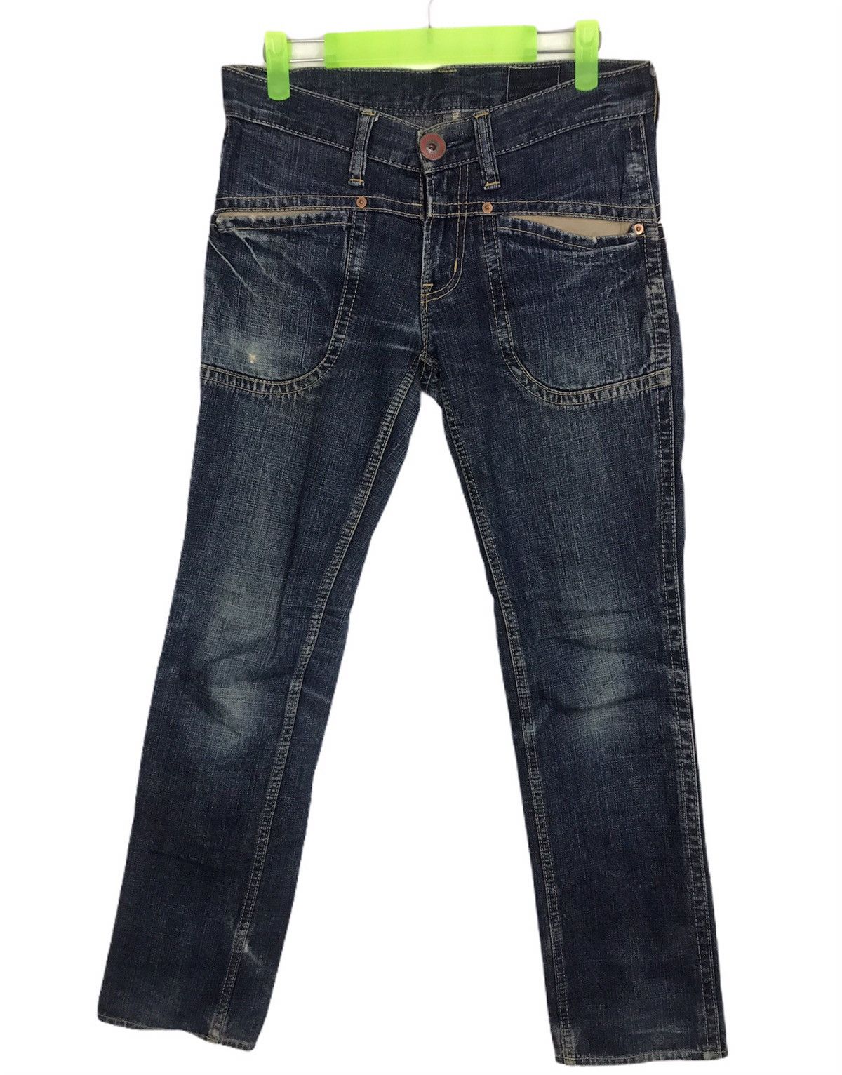 Japanese Brand Hype Design Antgauge Fourmimesure Denim Jeans Hype tactical Size 30" / US 8 / IT 44 - 1 Thumbnail