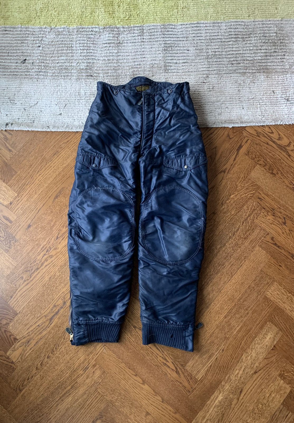 Vintage 1950s Vintage F-1A WW2 Cold Weather Heavy Flight Pants MFG Size US 34 / EU 50 - 1 Thumbnail