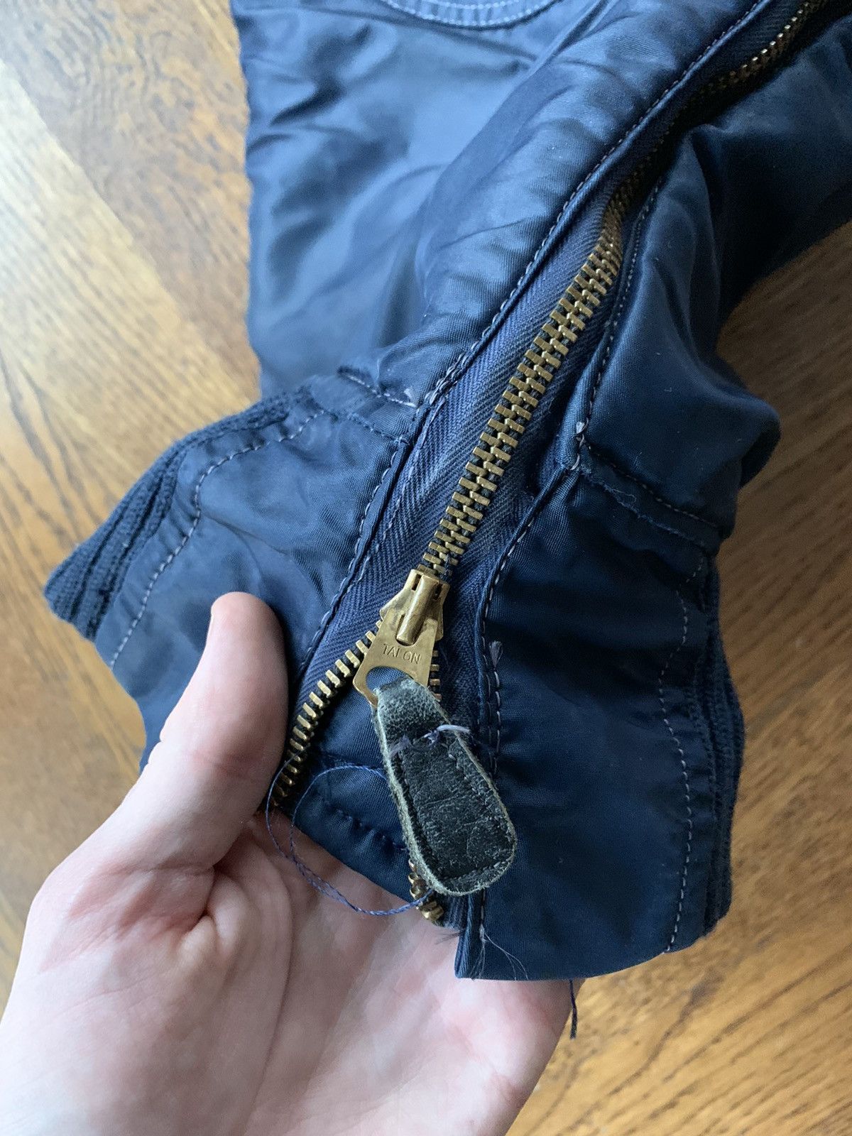 Vintage 1950s Vintage F-1A WW2 Cold Weather Heavy Flight Pants MFG Size US 34 / EU 50 - 7 Thumbnail