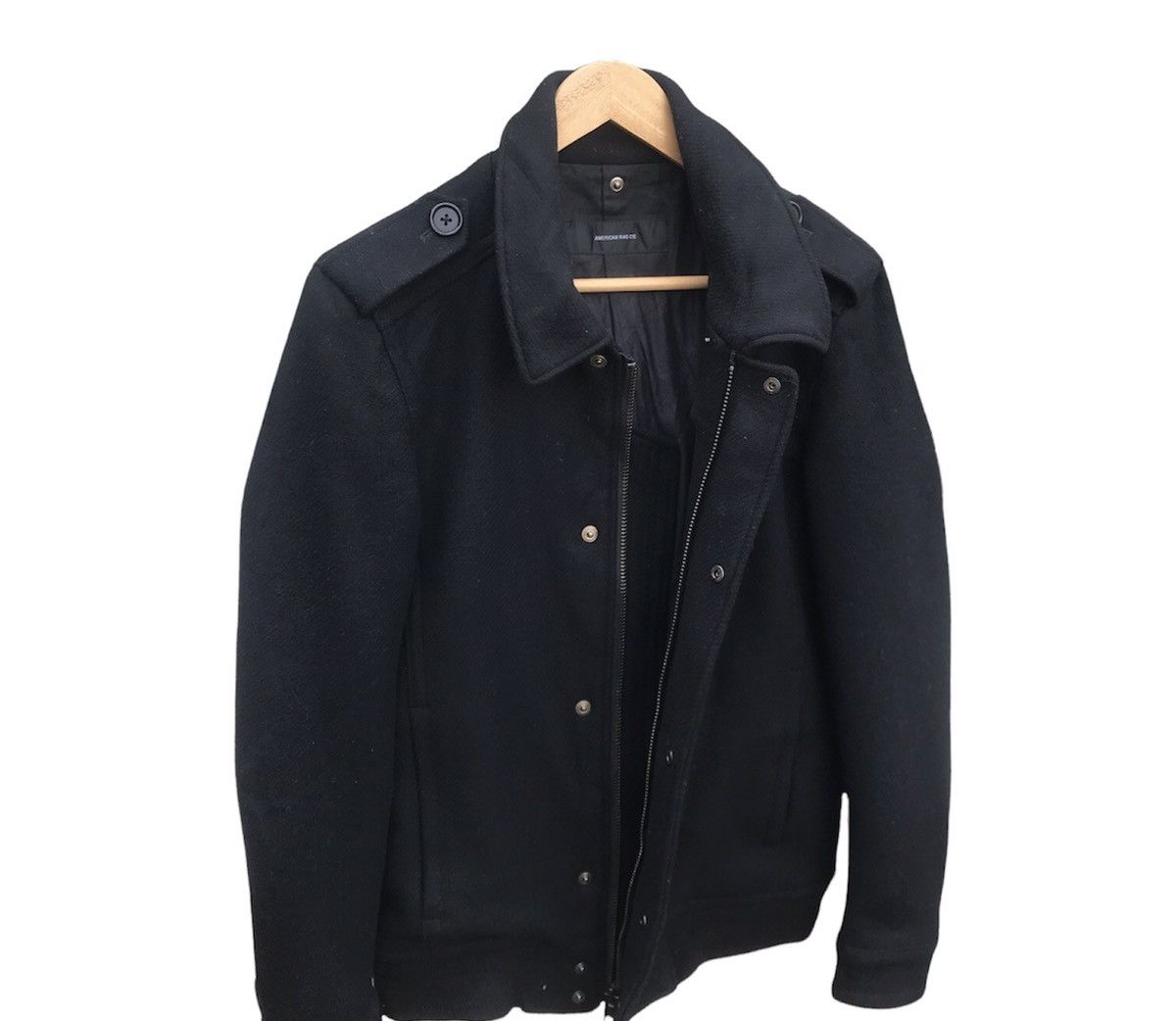 American Rag American Rag military black wool jacket Size US S / EU 44-46 / 1 - 4 Thumbnail