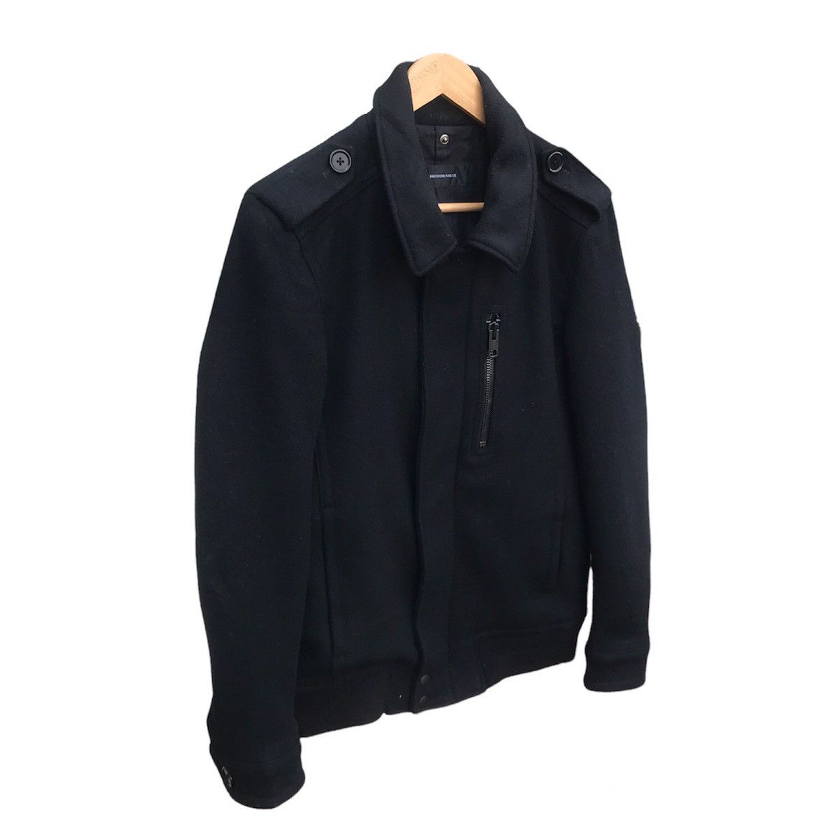 American Rag American Rag military black wool jacket Size US S / EU 44-46 / 1 - 3 Thumbnail