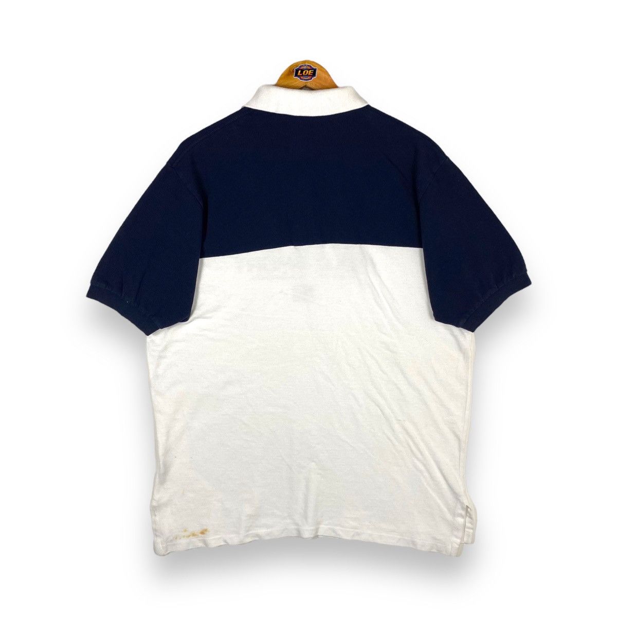 Lo Life × Polo Ralph Lauren × Vintage VINTAGE POLO SPORT RALPH LAUREN TWO TONES POLO TEE Size US L / EU 52-54 / 3 - 5 Thumbnail