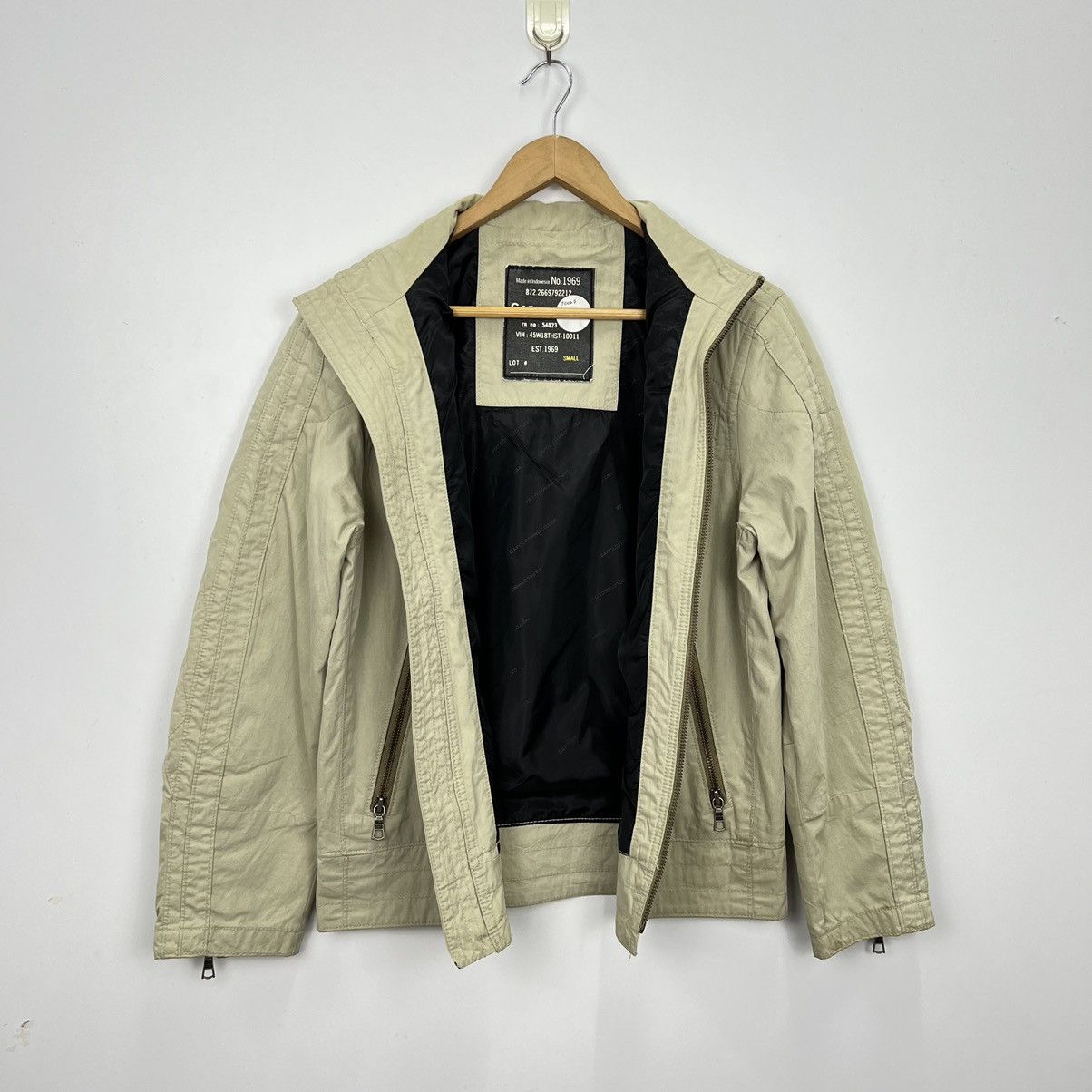 Gap 90s Vintage Gap Zip Up Multi Pocket Jacket J0027 Size US M / EU 48-50 / 2 - 7 Thumbnail