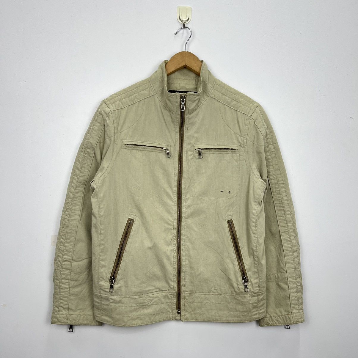 Gap 90s Vintage Gap Zip Up Multi Pocket Jacket J0027 Size US M / EU 48-50 / 2 - 1 Thumbnail