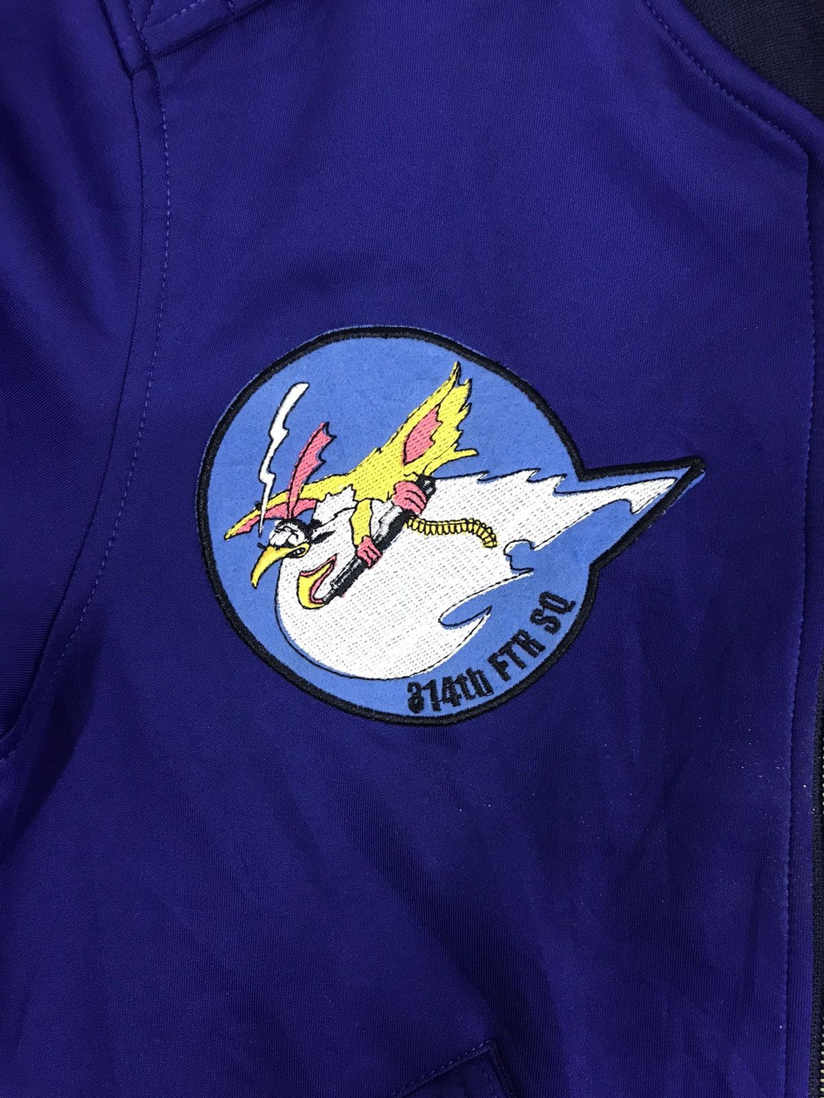 Vintage United State Air Force Scott Airbase 314th Squad Jacket Size US S / EU 44-46 / 1 - 2 Thumbnail