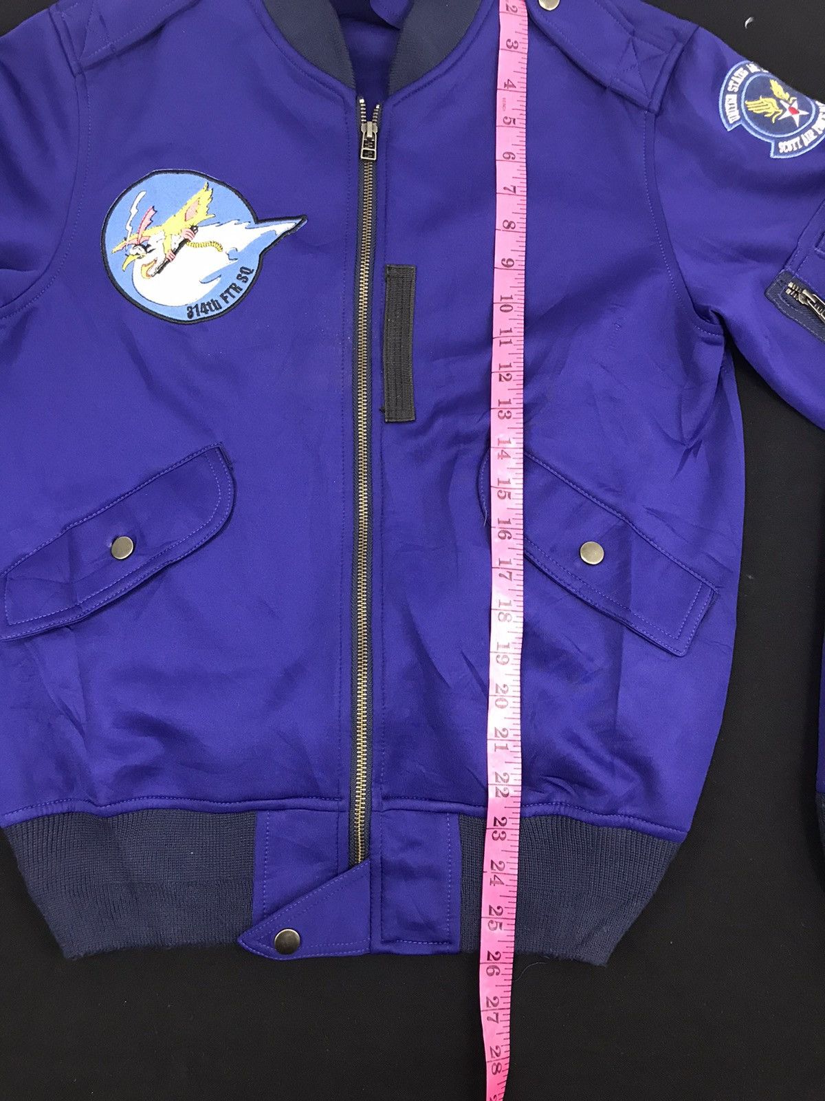 Vintage United State Air Force Scott Airbase 314th Squad Jacket Size US S / EU 44-46 / 1 - 7 Thumbnail