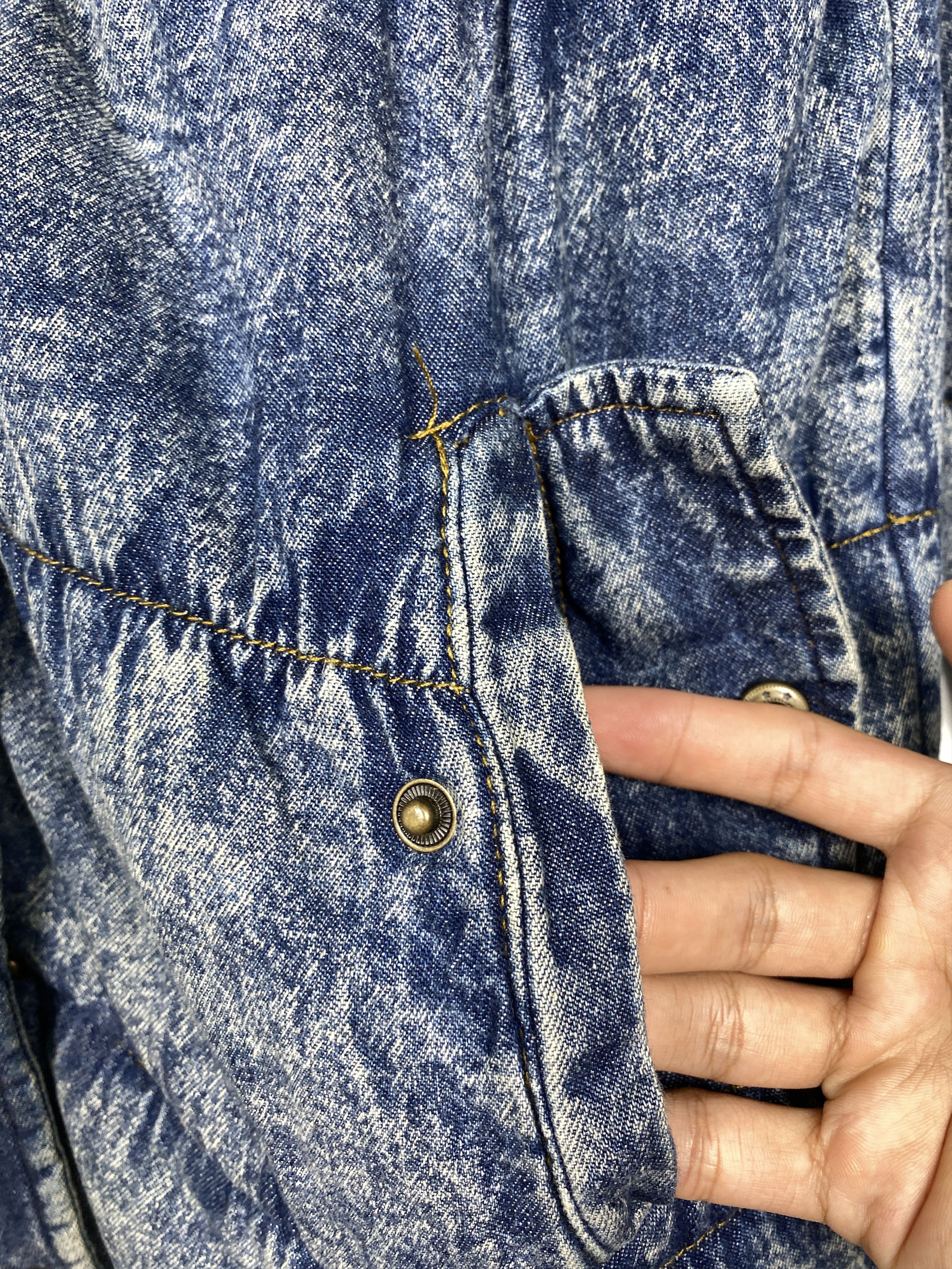 Japanese Brand Vintage GRACIA Distressed Puffer Jeans style Jacket J1123 Size S / US 4 / IT 40 - 6 Thumbnail