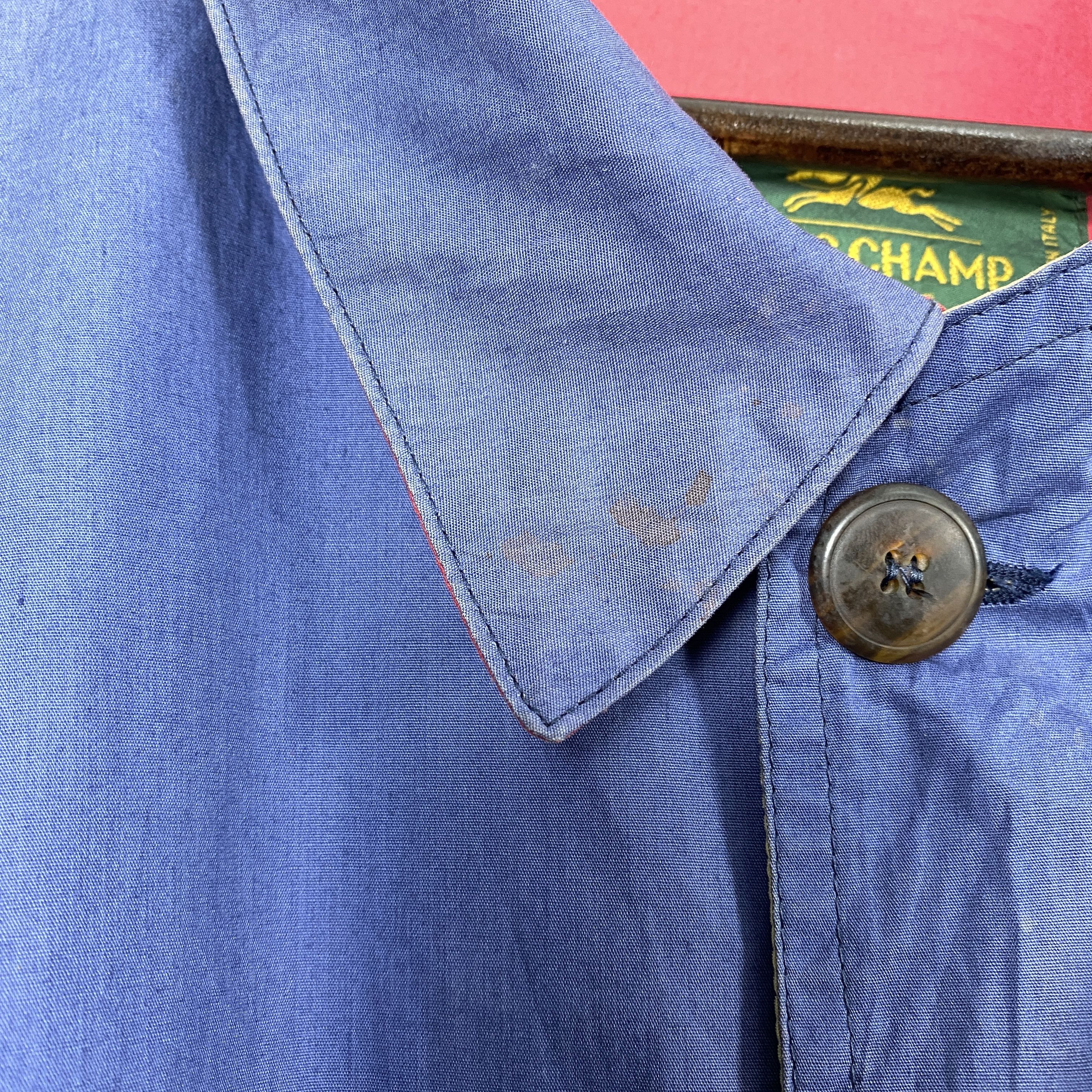 Longchamp Vintage Longchamp Paris Blue Jacket J0153 Size US XL / EU 56 / 4 - 10 Thumbnail