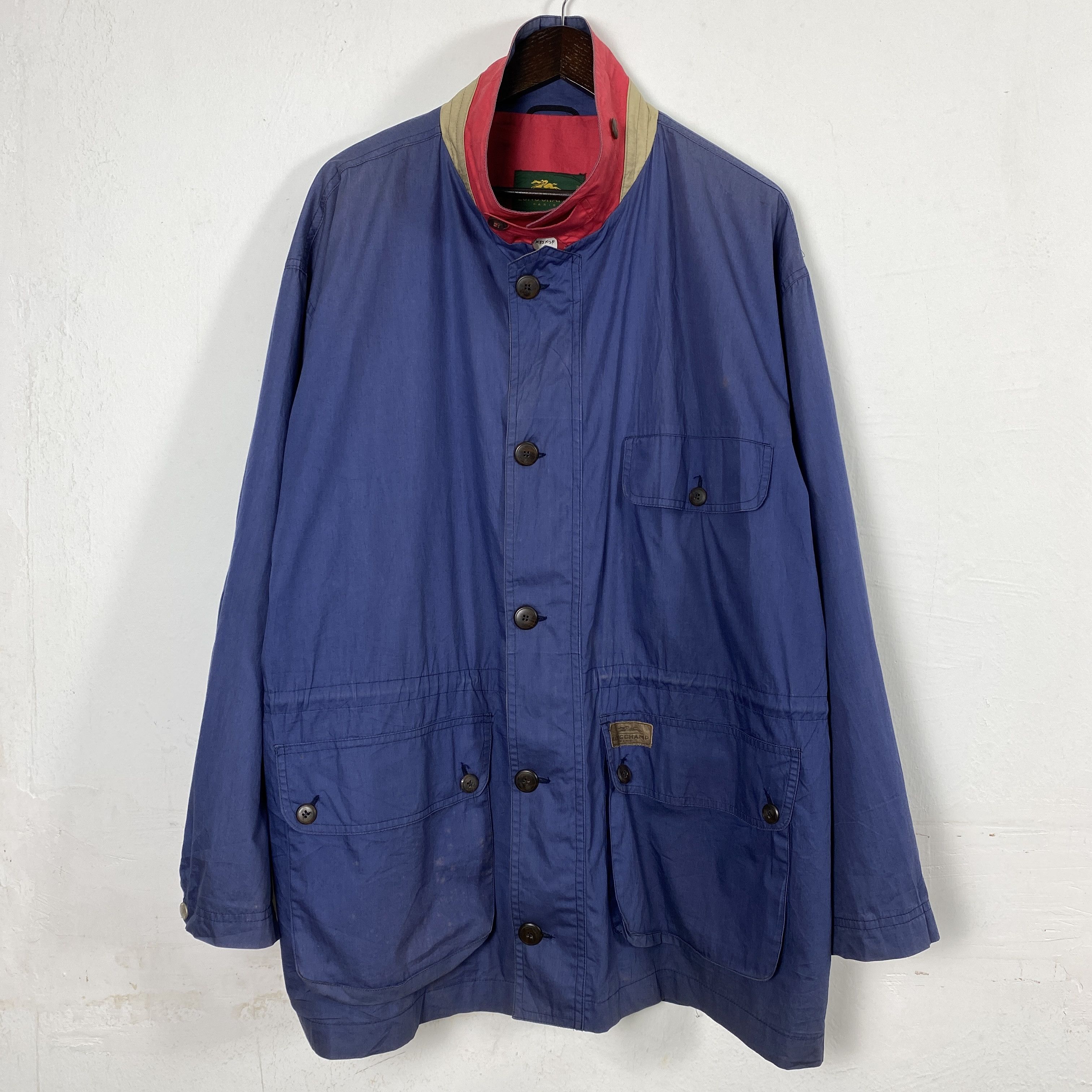 Longchamp Vintage Longchamp Paris Blue Jacket J0153 Size US XL / EU 56 / 4 - 1 Thumbnail