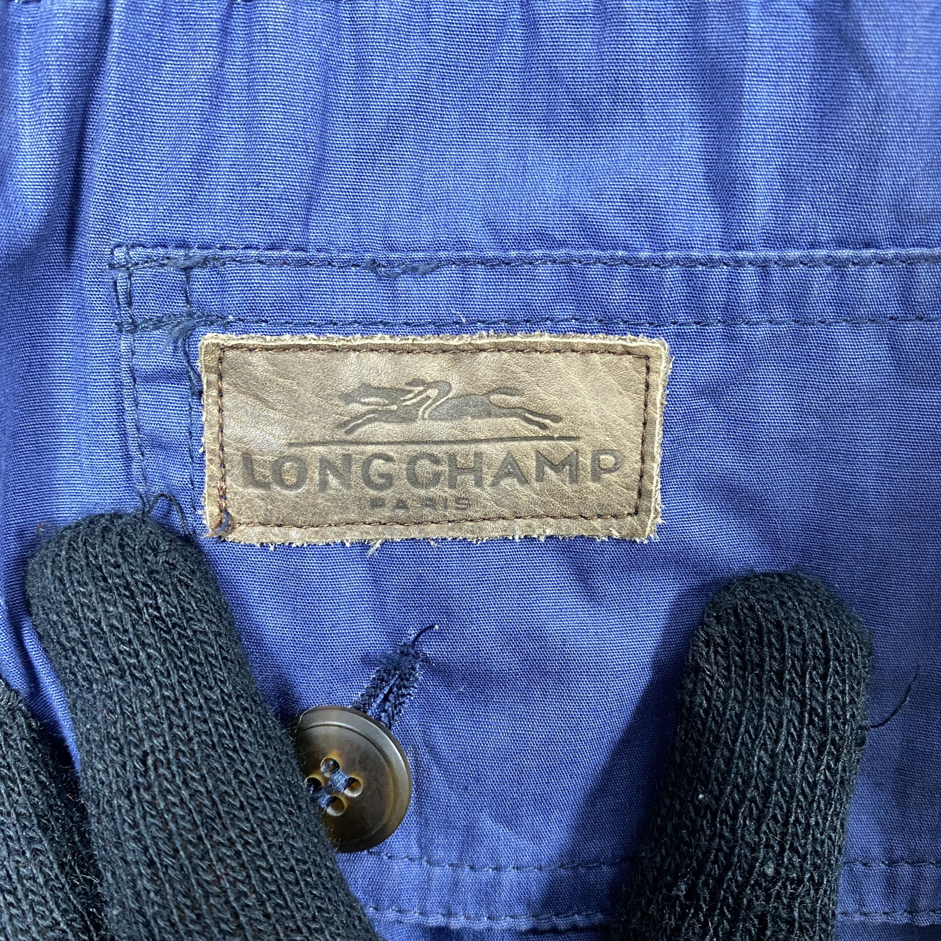 Longchamp Vintage Longchamp Paris Blue Jacket J0153 Size US XL / EU 56 / 4 - 6 Thumbnail