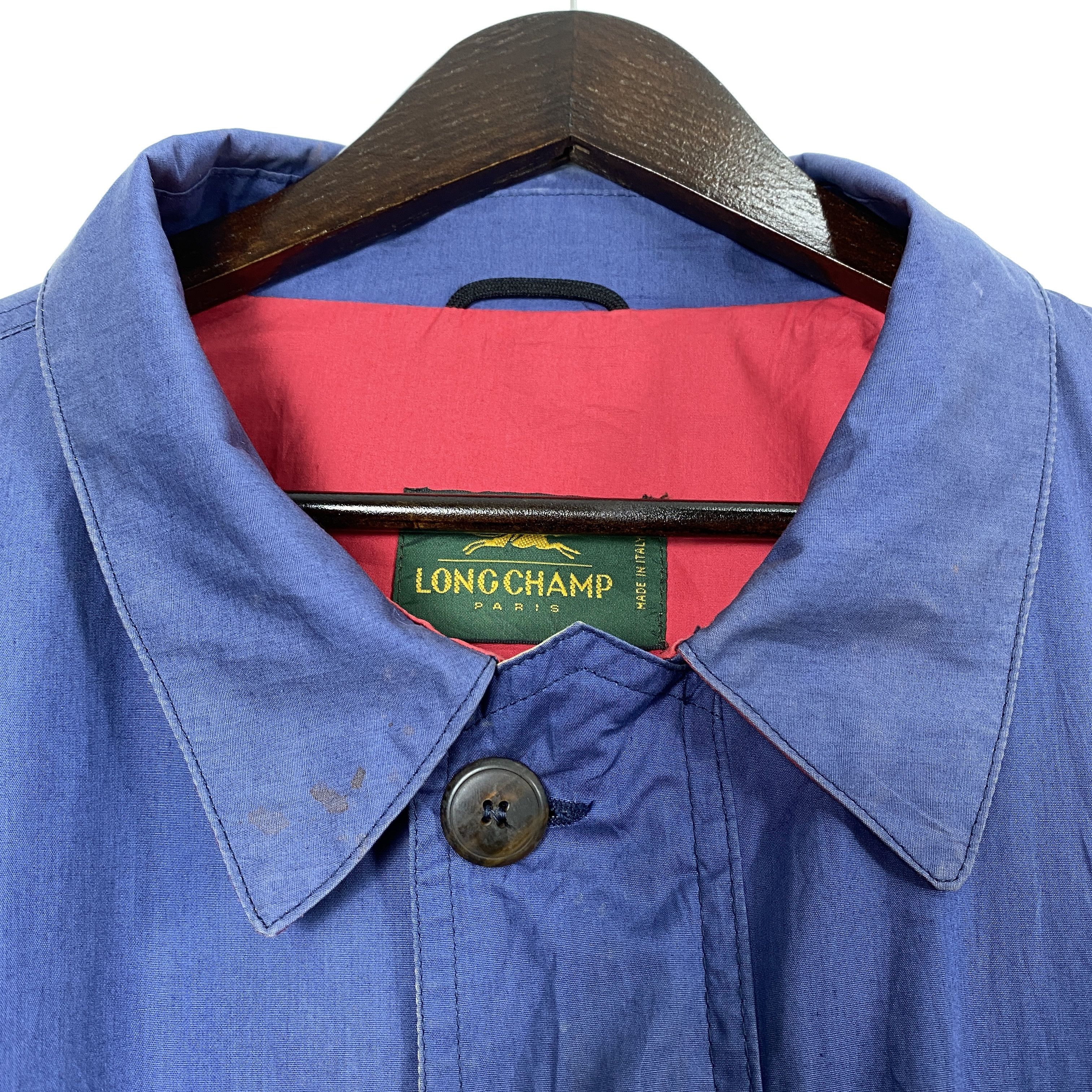 Longchamp Vintage Longchamp Paris Blue Jacket J0153 Size US XL / EU 56 / 4 - 9 Thumbnail