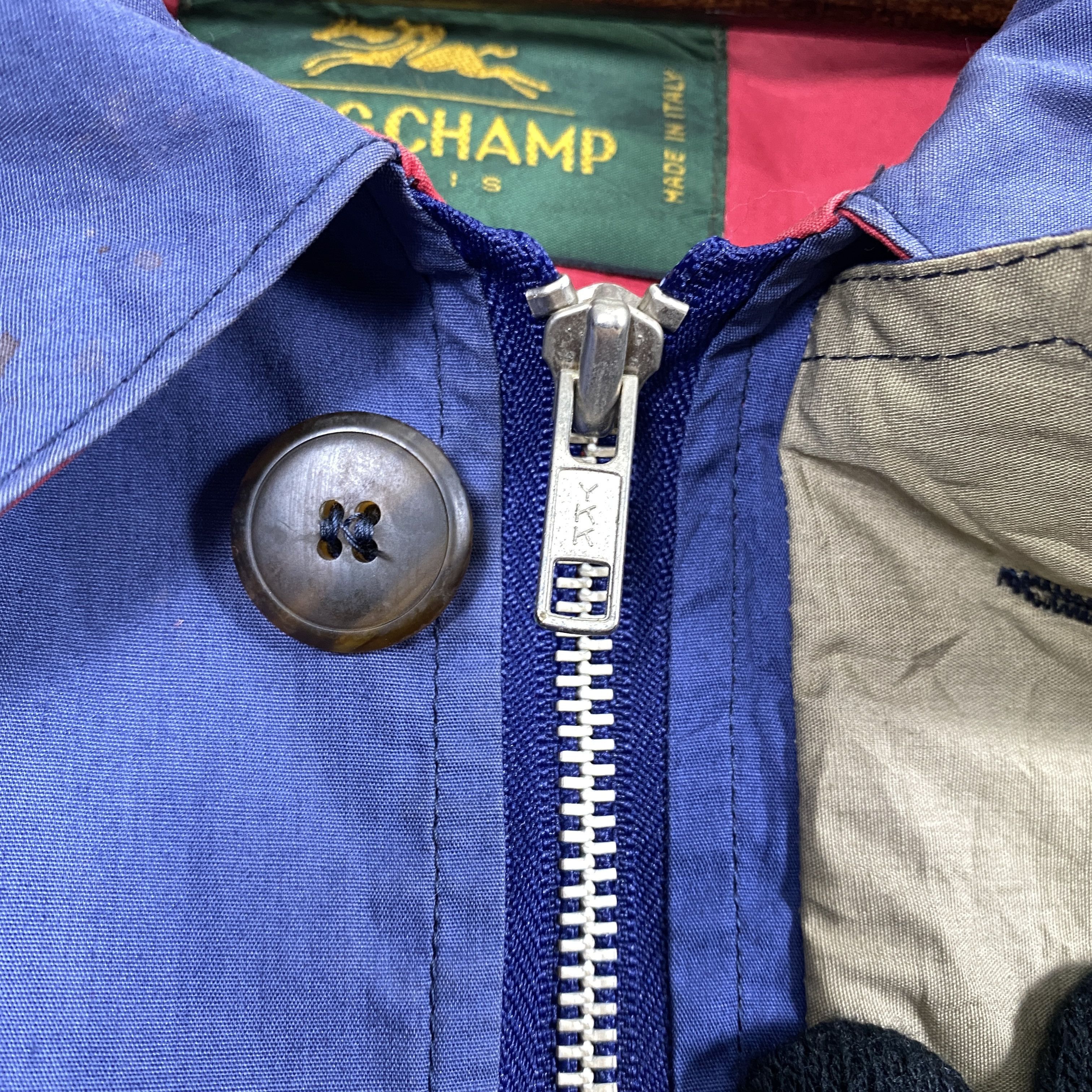 Longchamp Vintage Longchamp Paris Blue Jacket J0153 Size US XL / EU 56 / 4 - 15 Thumbnail