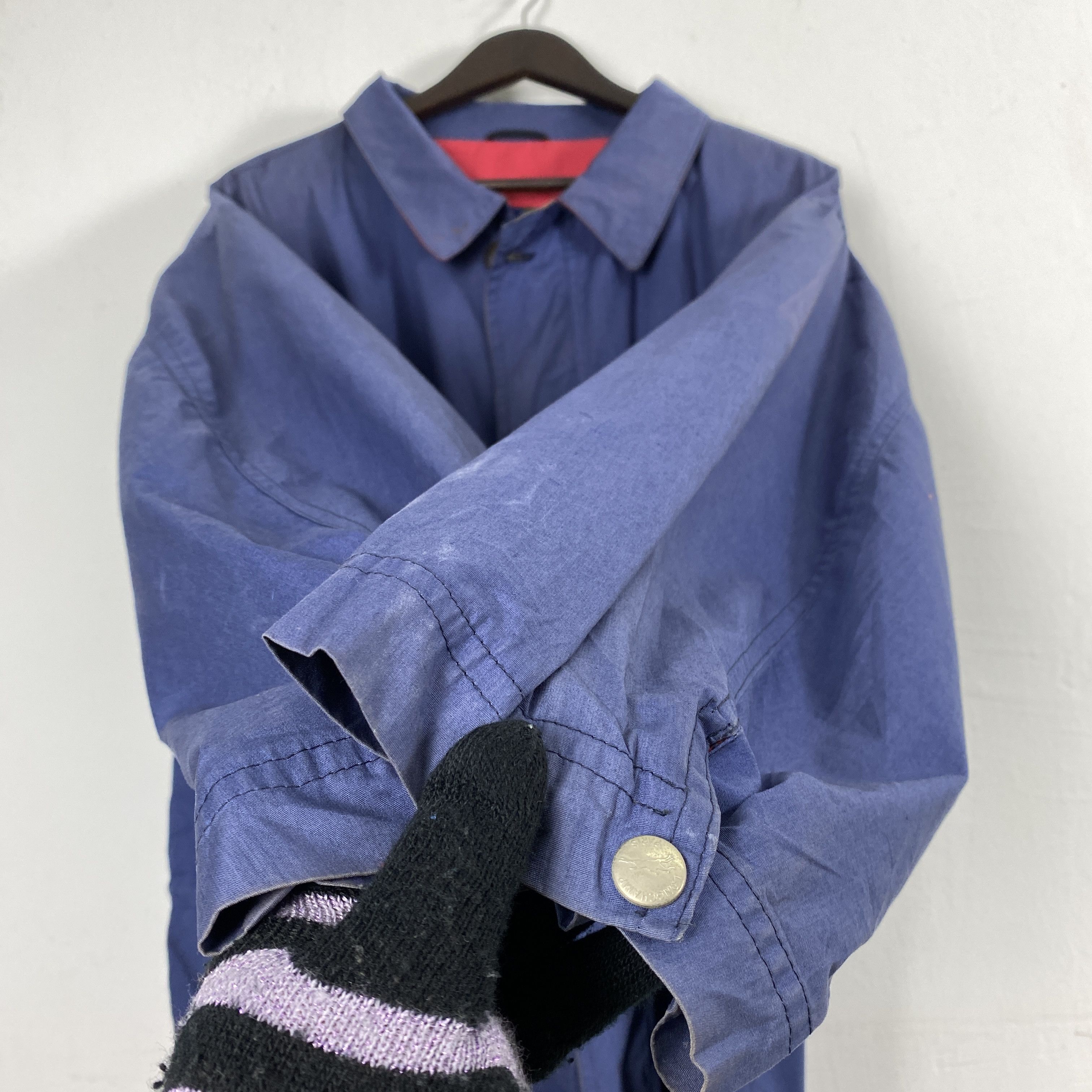 Longchamp Vintage Longchamp Paris Blue Jacket J0153 Size US XL / EU 56 / 4 - 19 Thumbnail