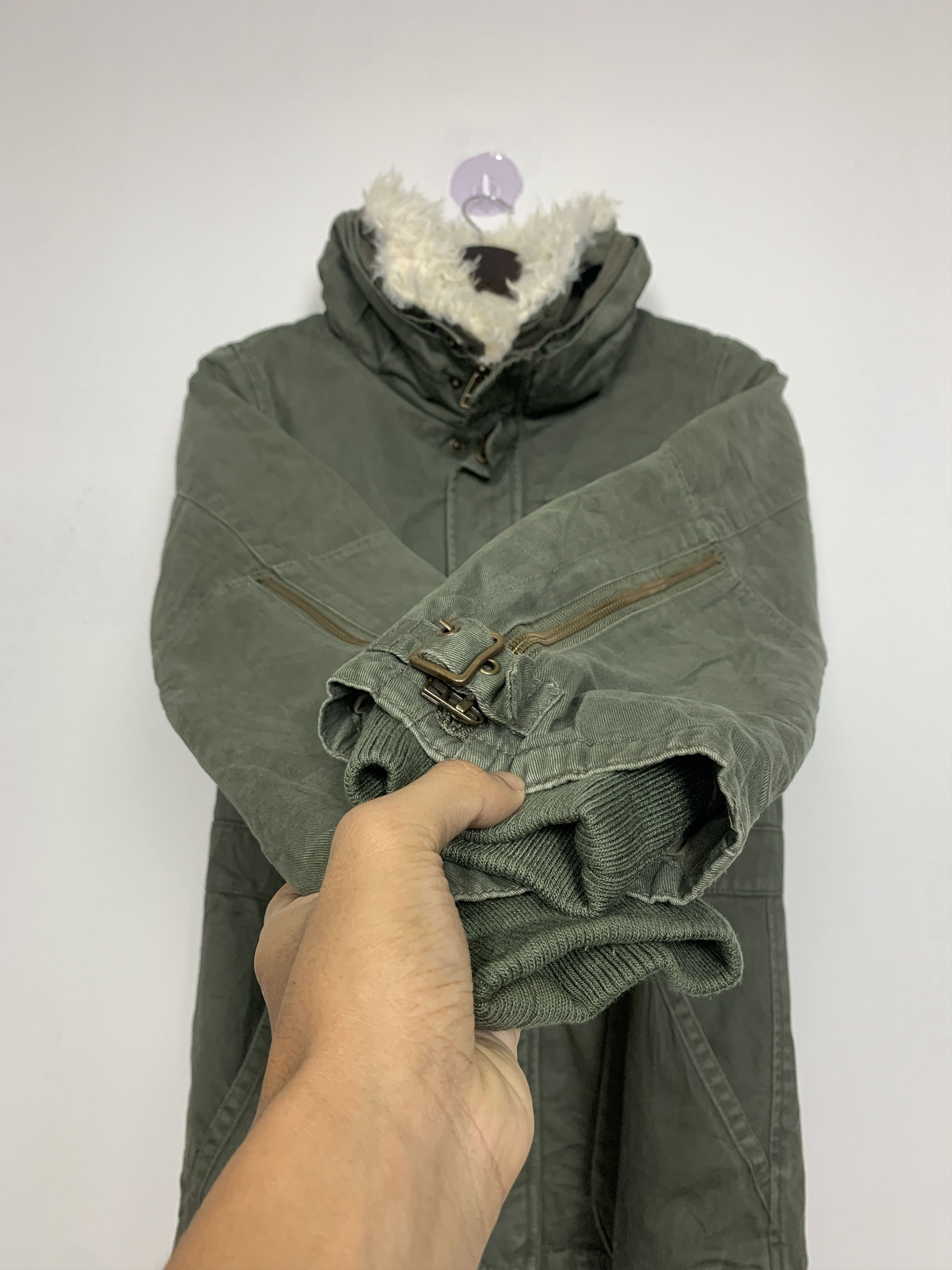 MOUSSY Vintage AZUL BY MOUSSY Military Multi Sherpa Lining J0803 Size US S / EU 44-46 / 1 - 8 Thumbnail