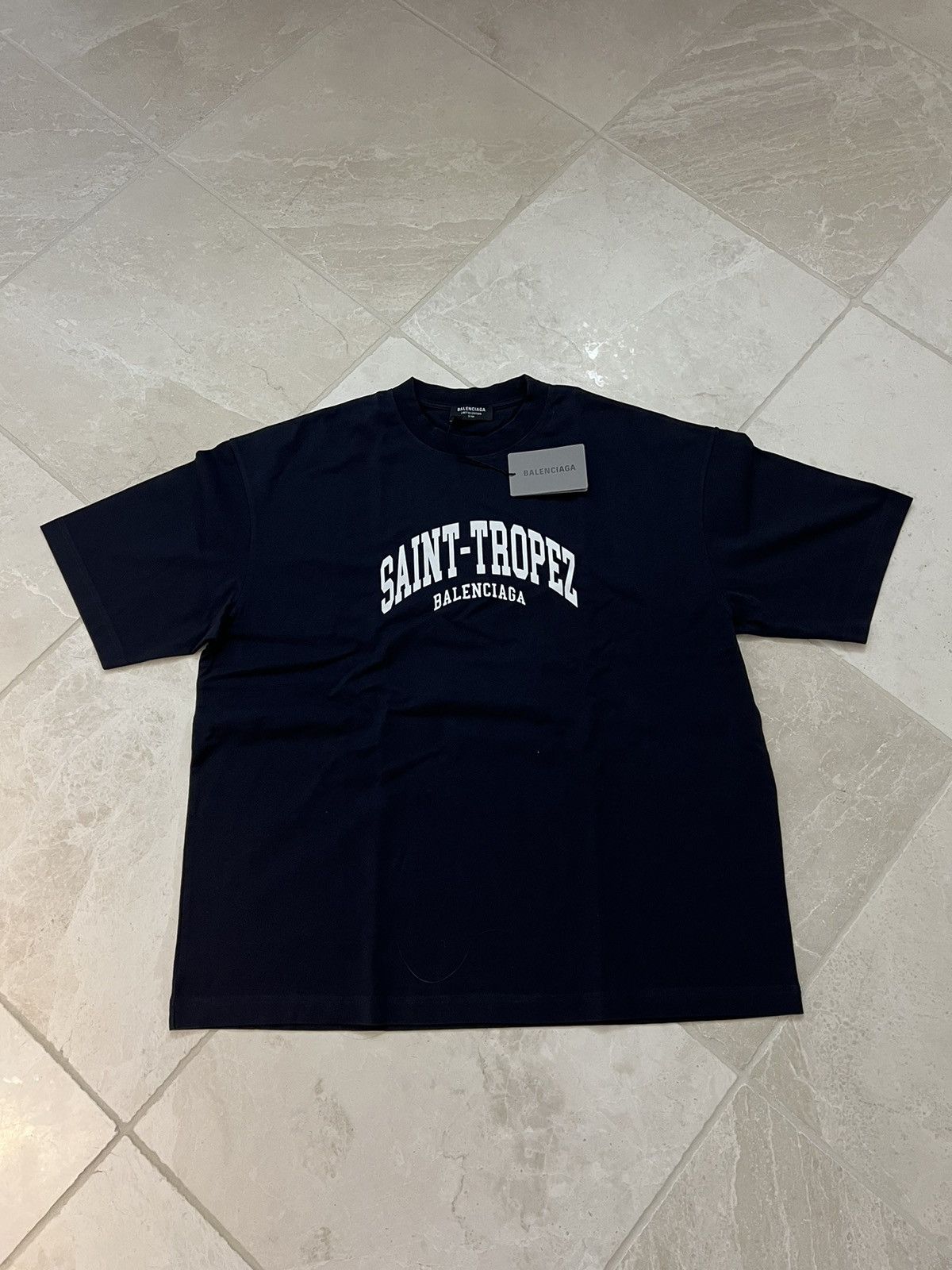 Balenciaga Balenciaga Saint Tropez Launch Tee Grailed