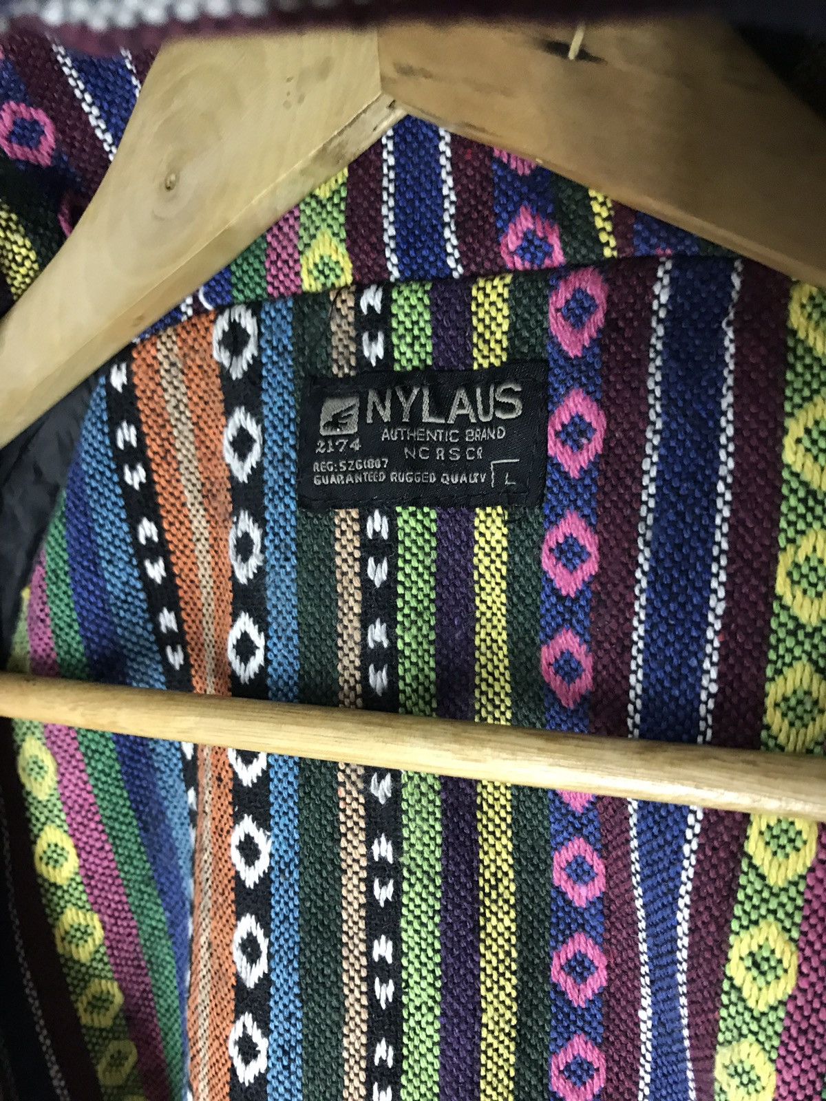Designer × Japanese Brand Japanese NYLAUS Colorful Lined Hooded Jacket Size US L / EU 52-54 / 3 - 3 Thumbnail