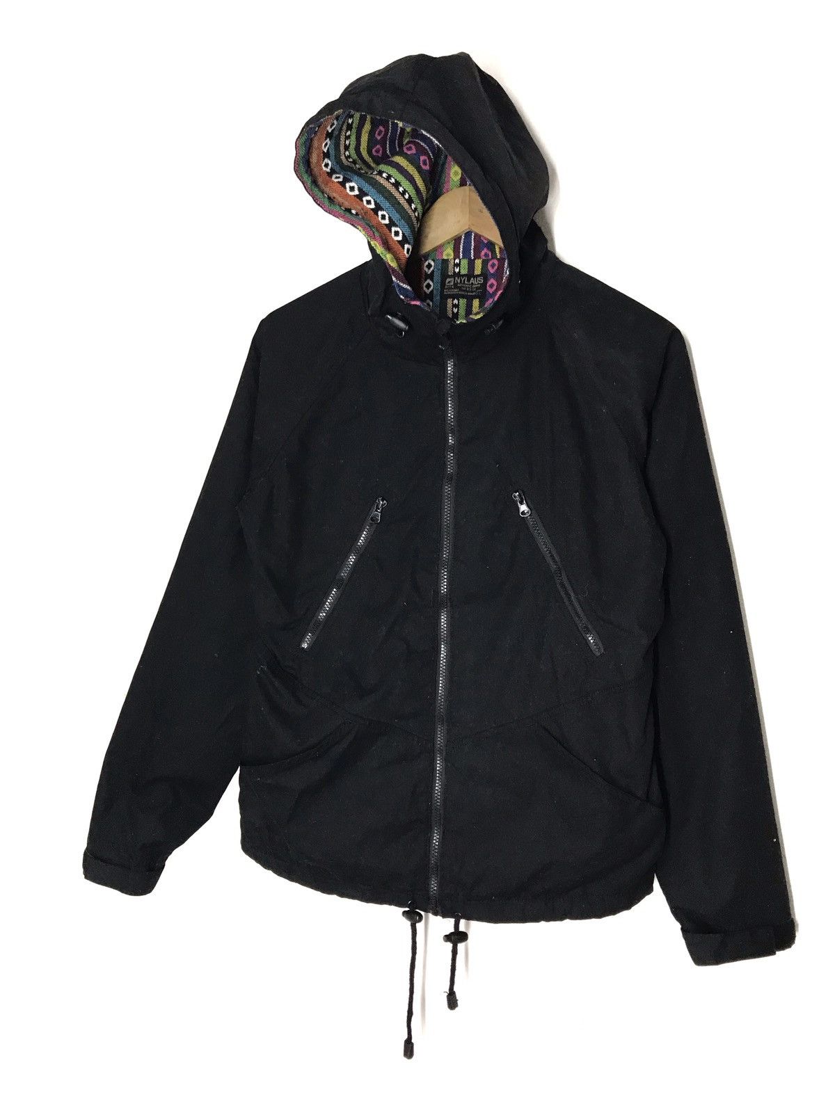 Designer × Japanese Brand Japanese NYLAUS Colorful Lined Hooded Jacket Size US L / EU 52-54 / 3 - 2 Thumbnail