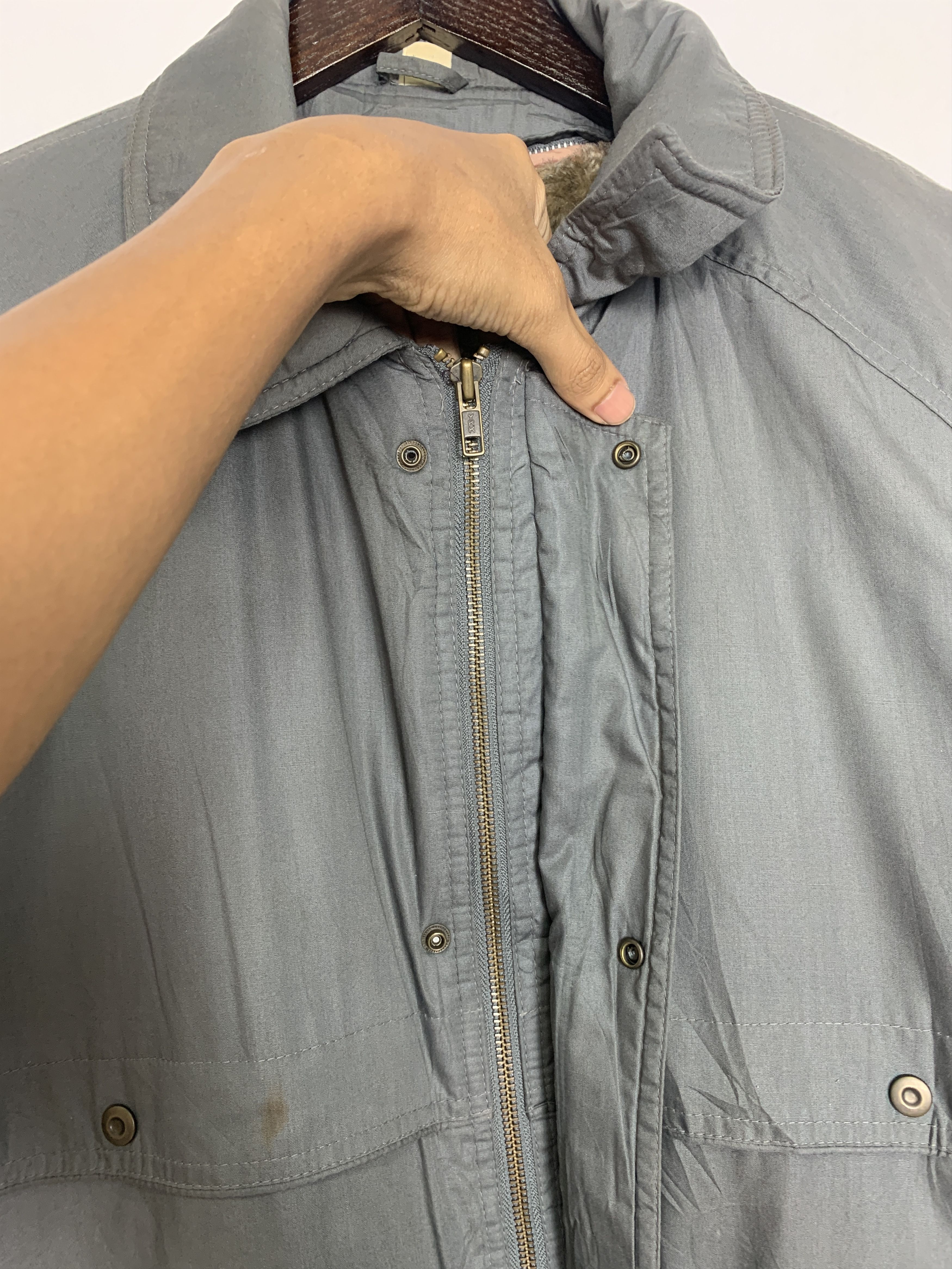 Japanese Brand Vintage Japanese Brand Parkas Fur Lining Parkas J0776 Size US L / EU 52-54 / 3 - 6 Thumbnail