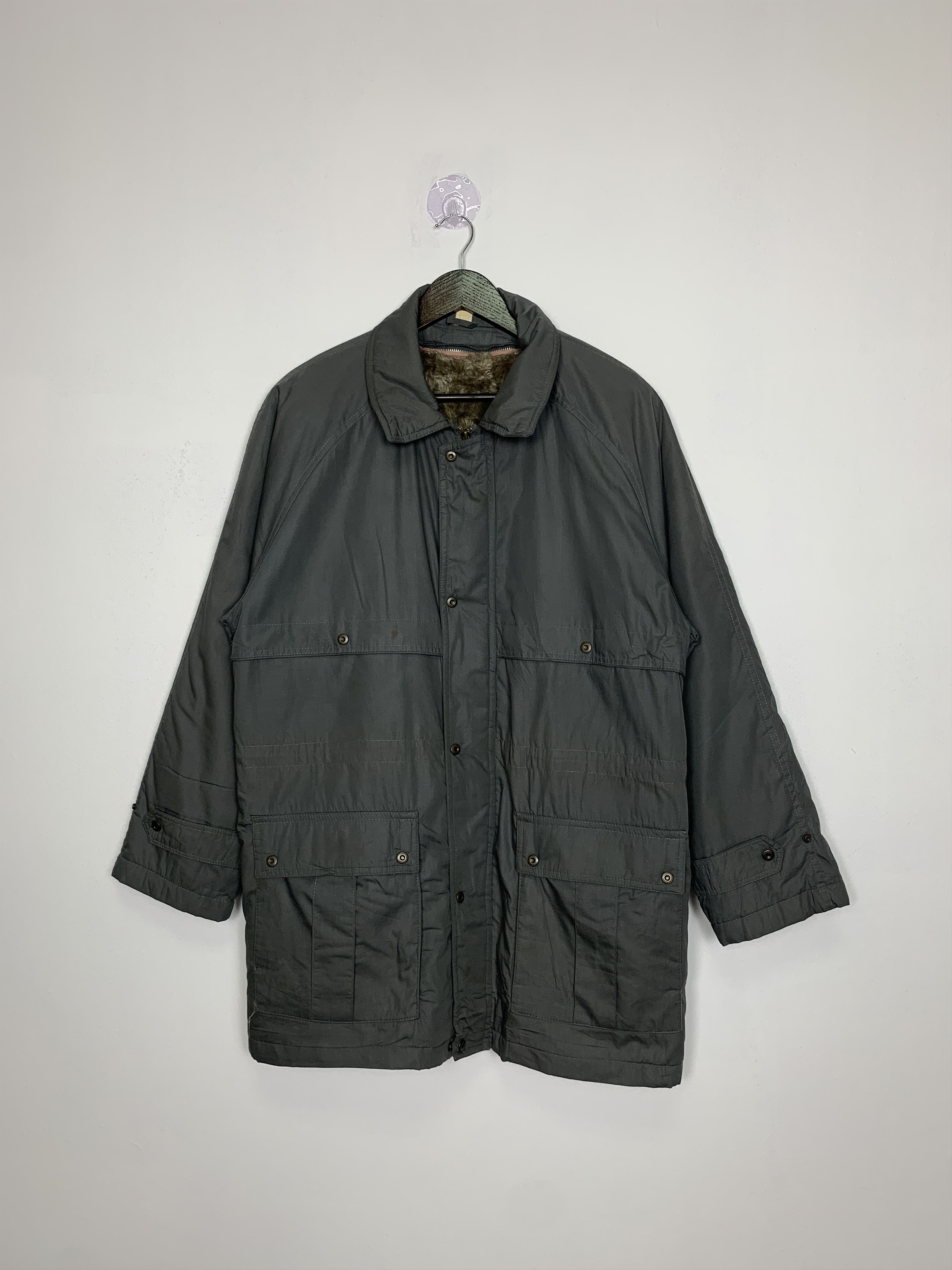 Japanese Brand Vintage Japanese Brand Parkas Fur Lining Parkas J0776 Size US L / EU 52-54 / 3 - 1 Thumbnail