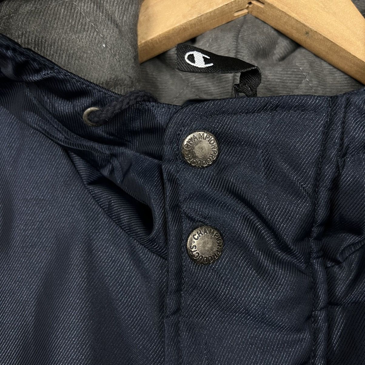 Champion Vintage Champion Long Coat Hoodie Style Jacket J0034 Size US L / EU 52-54 / 3 - 3 Thumbnail