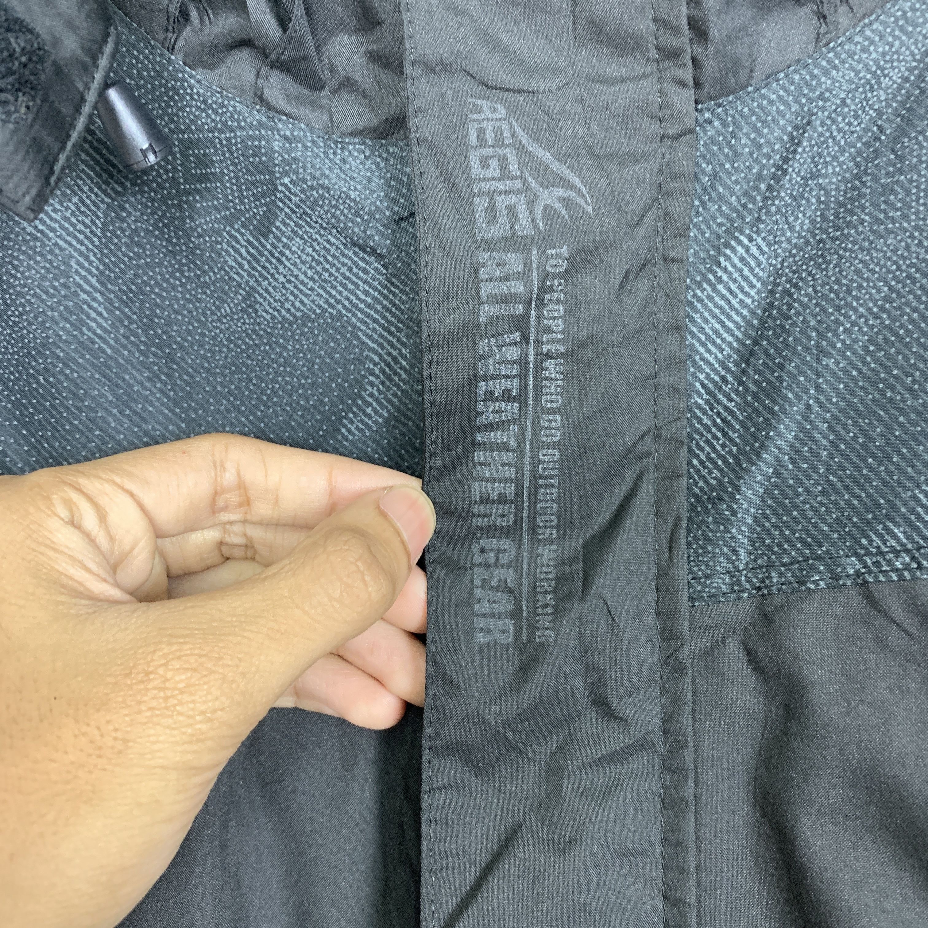 Japanese Brand AEGIS Camo Hoodie Quilted Lining Jacket J0833 Size US M / EU 48-50 / 2 - 8 Thumbnail