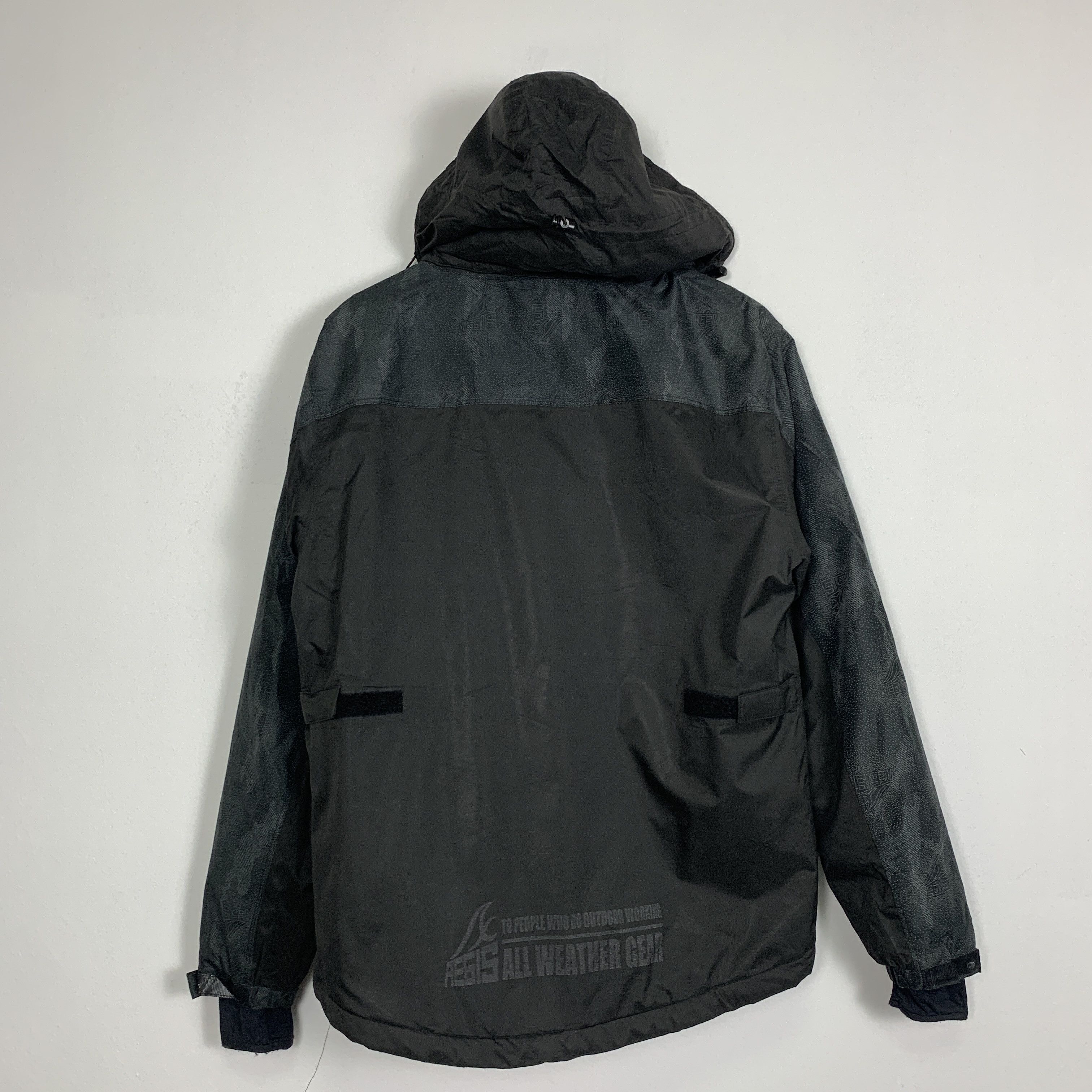 Japanese Brand AEGIS Camo Hoodie Quilted Lining Jacket J0833 Size US M / EU 48-50 / 2 - 5 Thumbnail