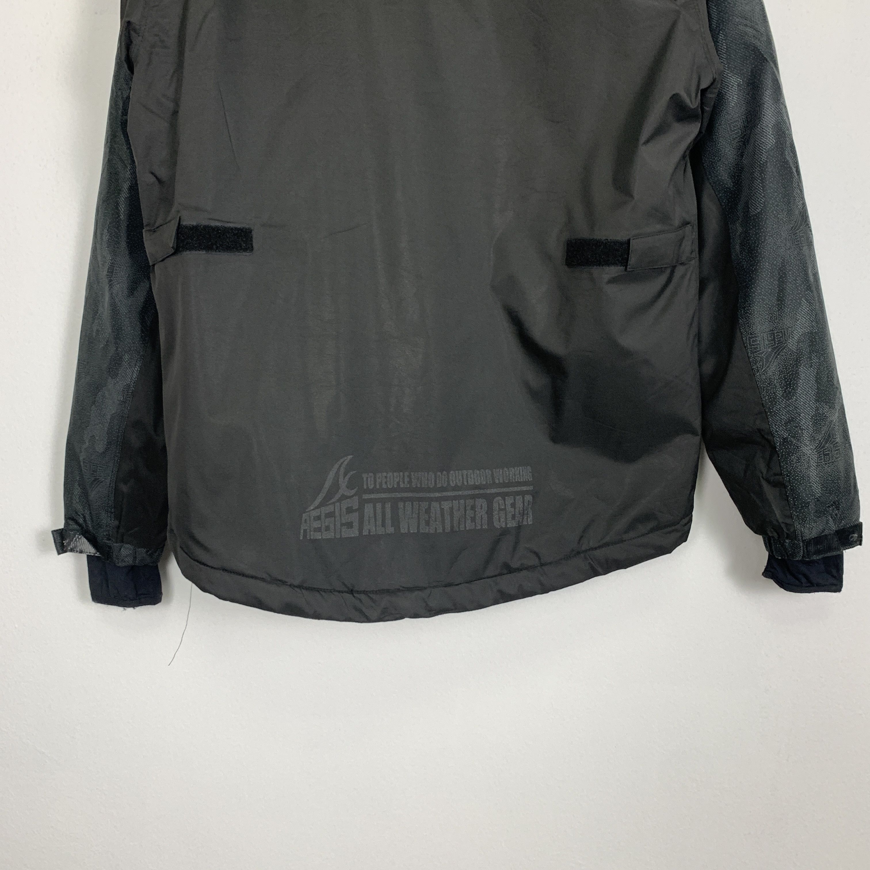 Japanese Brand AEGIS Camo Hoodie Quilted Lining Jacket J0833 Size US M / EU 48-50 / 2 - 12 Thumbnail