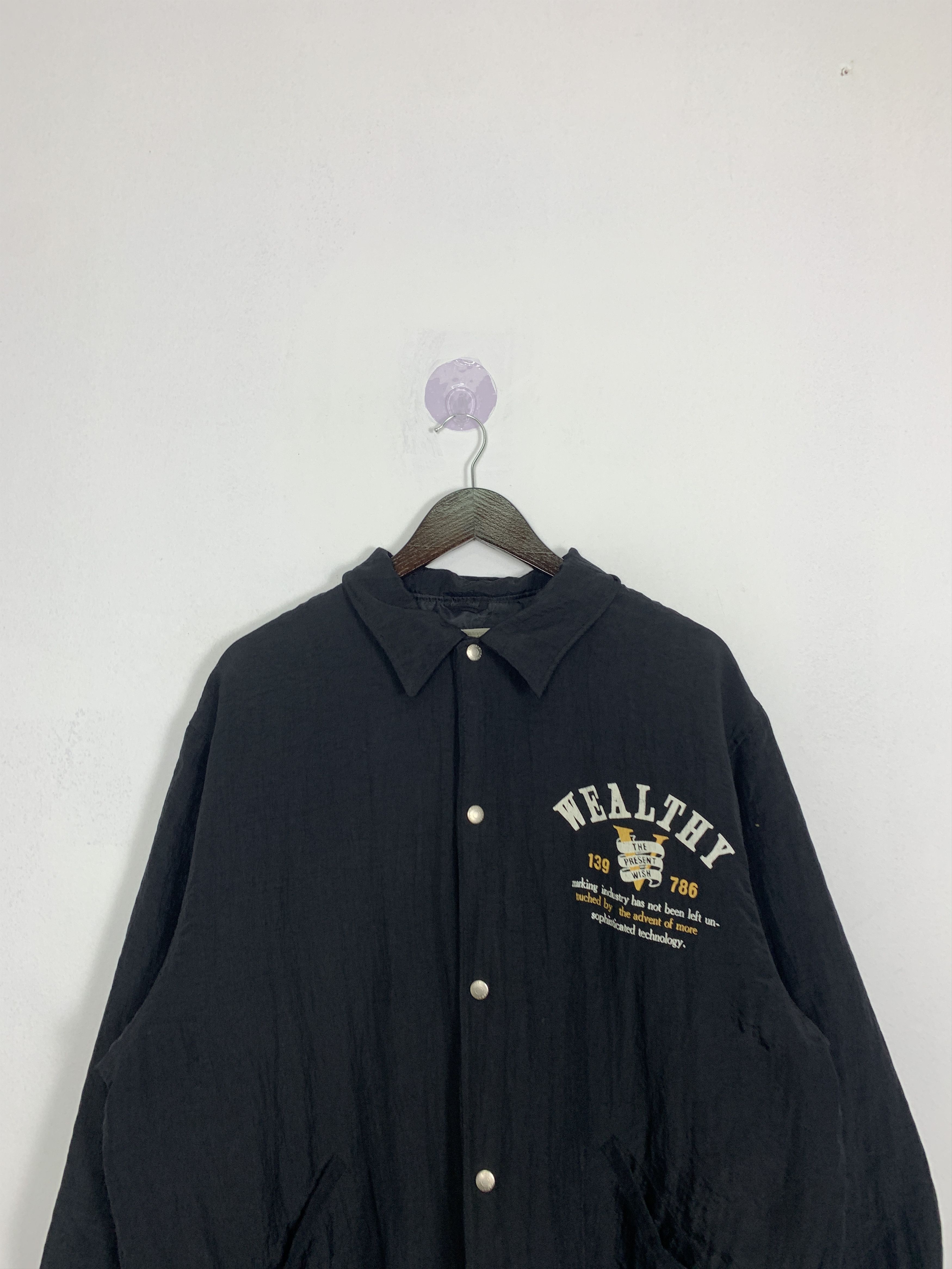 Japanese Brand Vintage Exciting Good Button Up Quilted Lining parkas J0909 Size US M / EU 48-50 / 2 - 3 Thumbnail