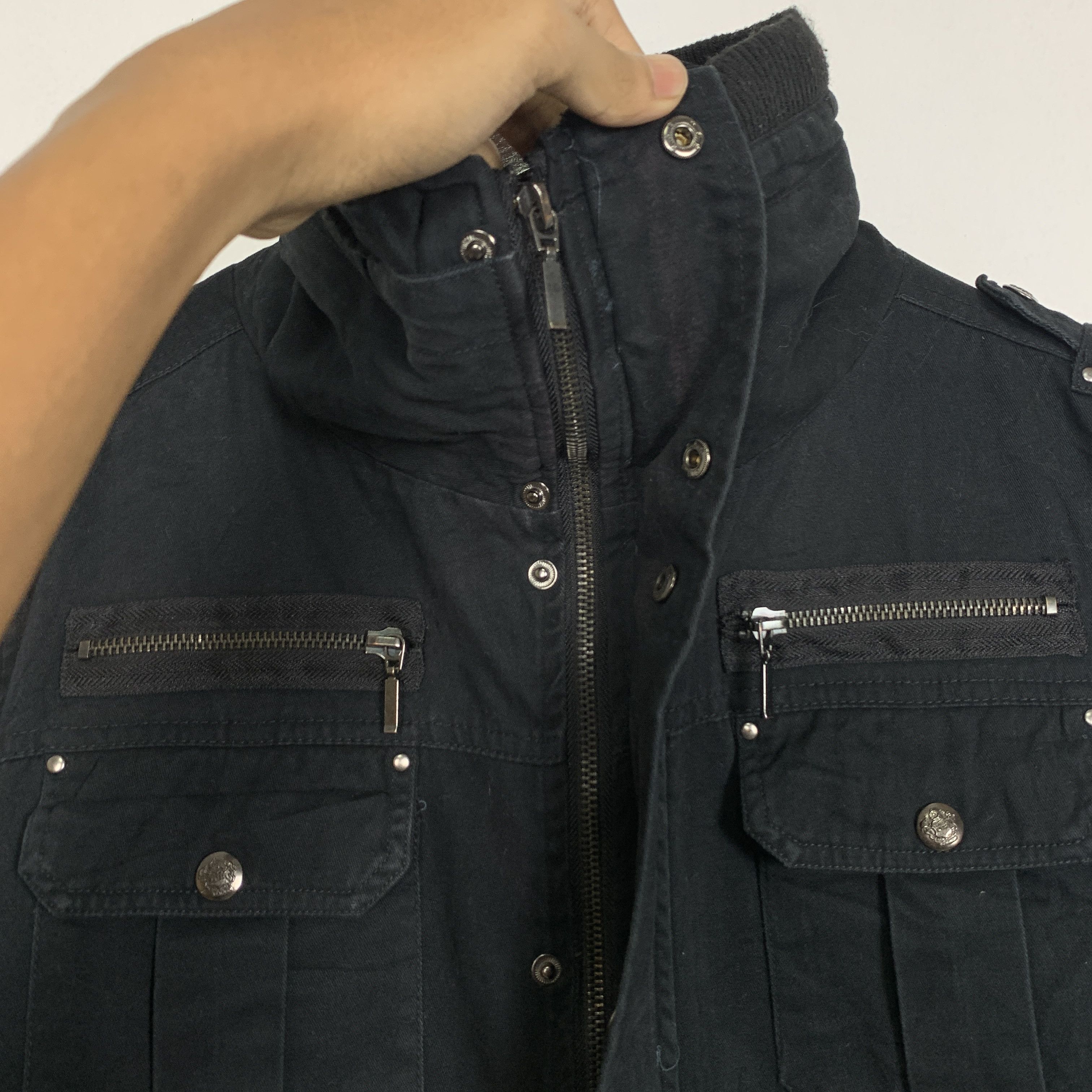 Japanese Brand Vintage BELIEVE IS STRONG Multi Pocket Jacket J0835 Size US L / EU 52-54 / 3 - 4 Thumbnail