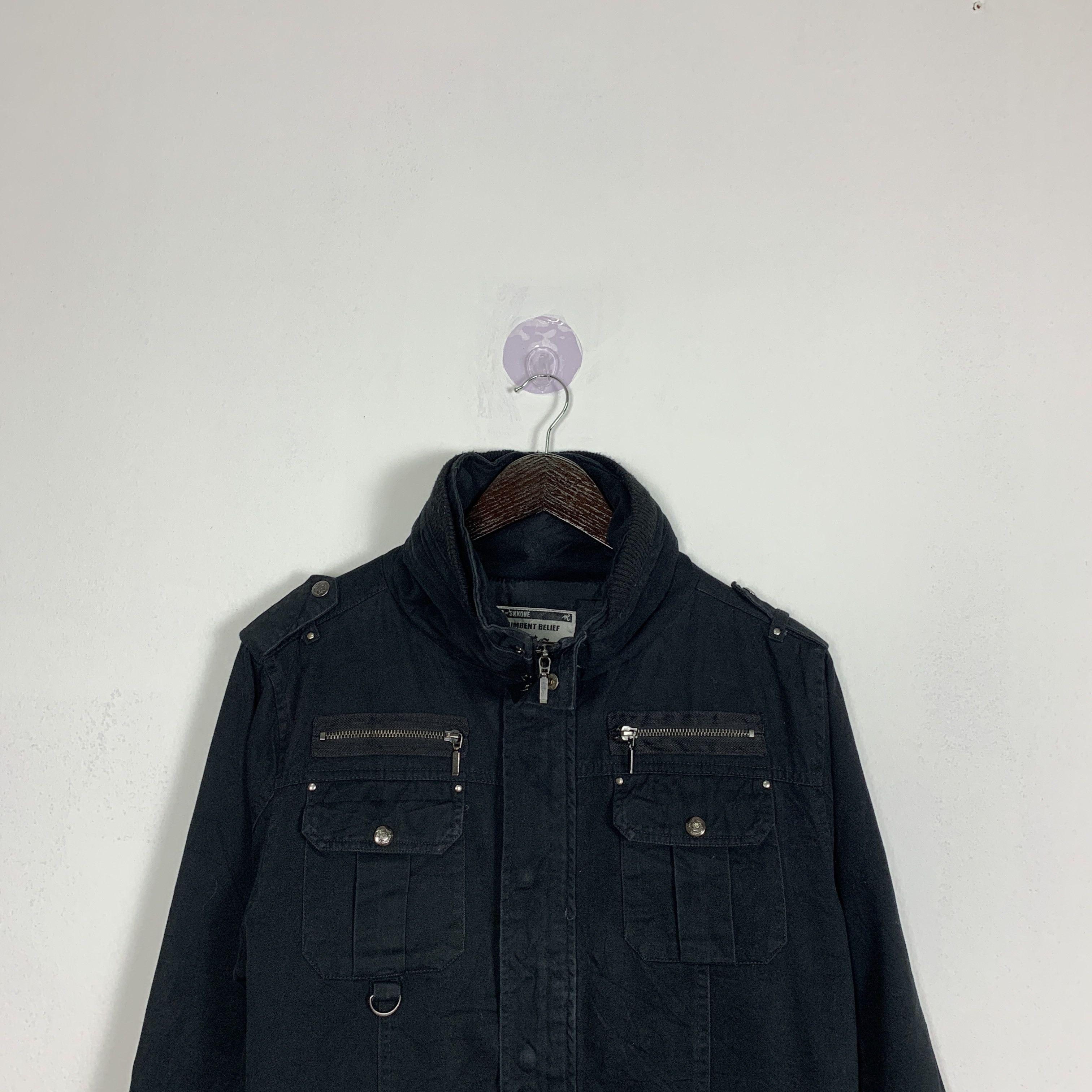 Japanese Brand Vintage BELIEVE IS STRONG Multi Pocket Jacket J0835 Size US L / EU 52-54 / 3 - 2 Thumbnail
