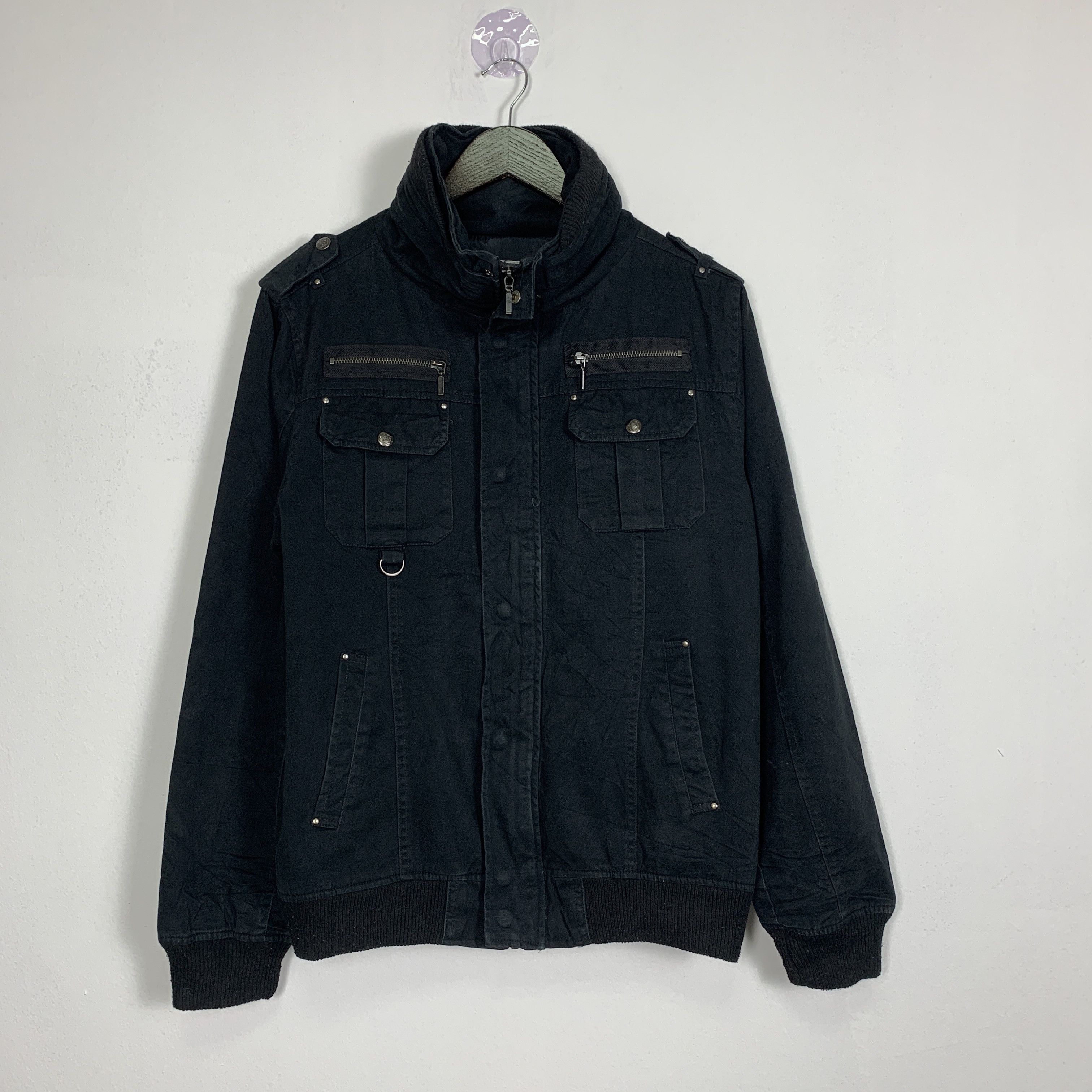 Japanese Brand Vintage BELIEVE IS STRONG Multi Pocket Jacket J0835 Size US L / EU 52-54 / 3 - 1 Thumbnail