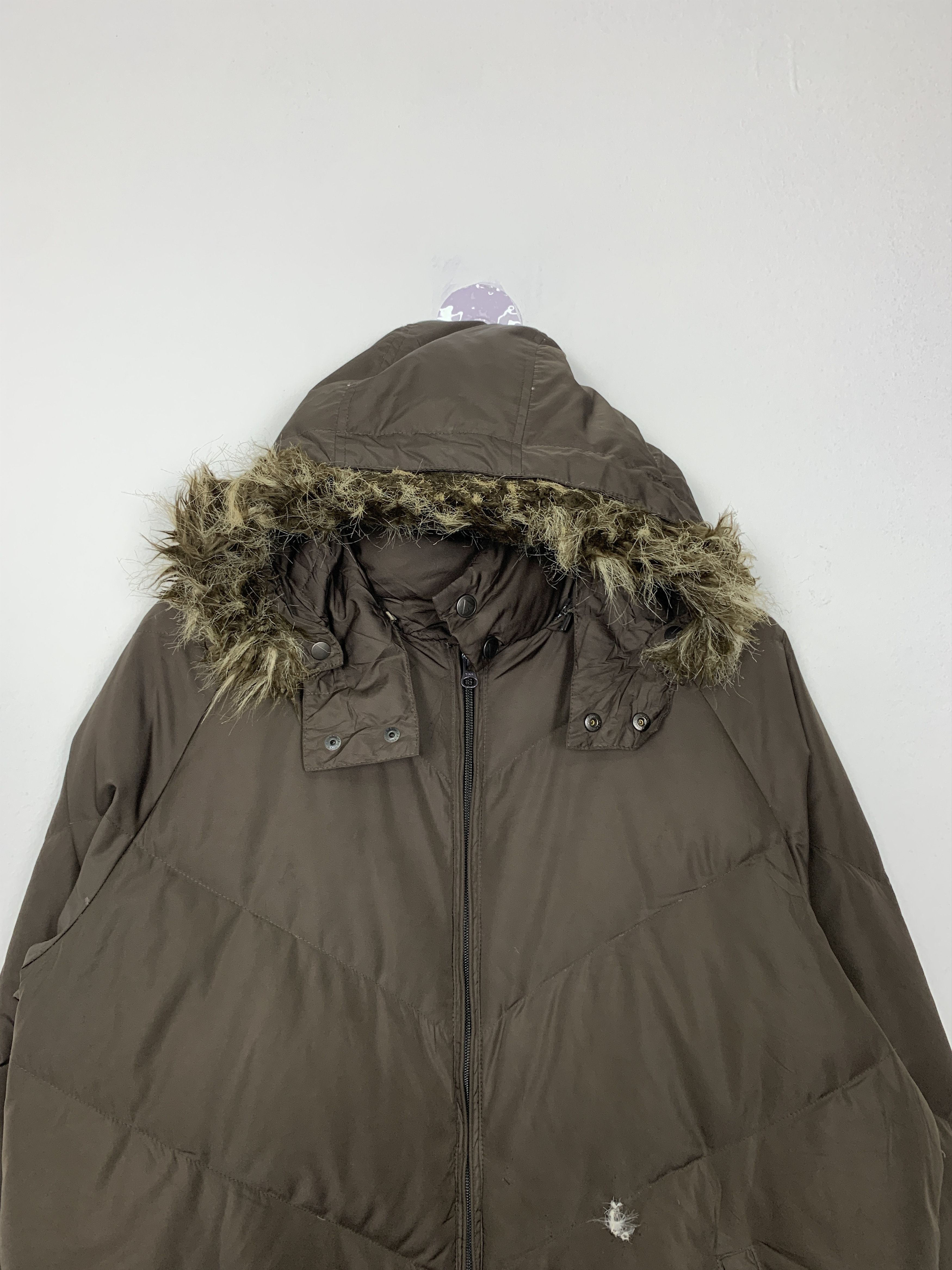 Airwalk Vintage AIRWALK Puffer Fur Hoodie Jacket J1043 Size US M / EU 48-50 / 2 - 2 Thumbnail