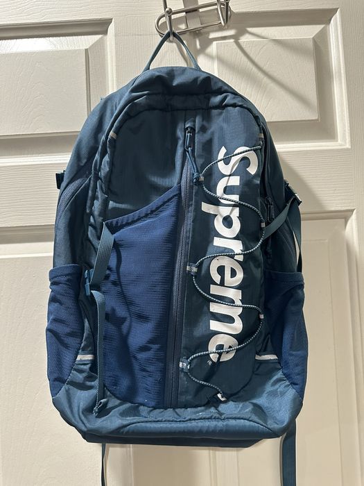 Supreme ss17 sales backpack teal