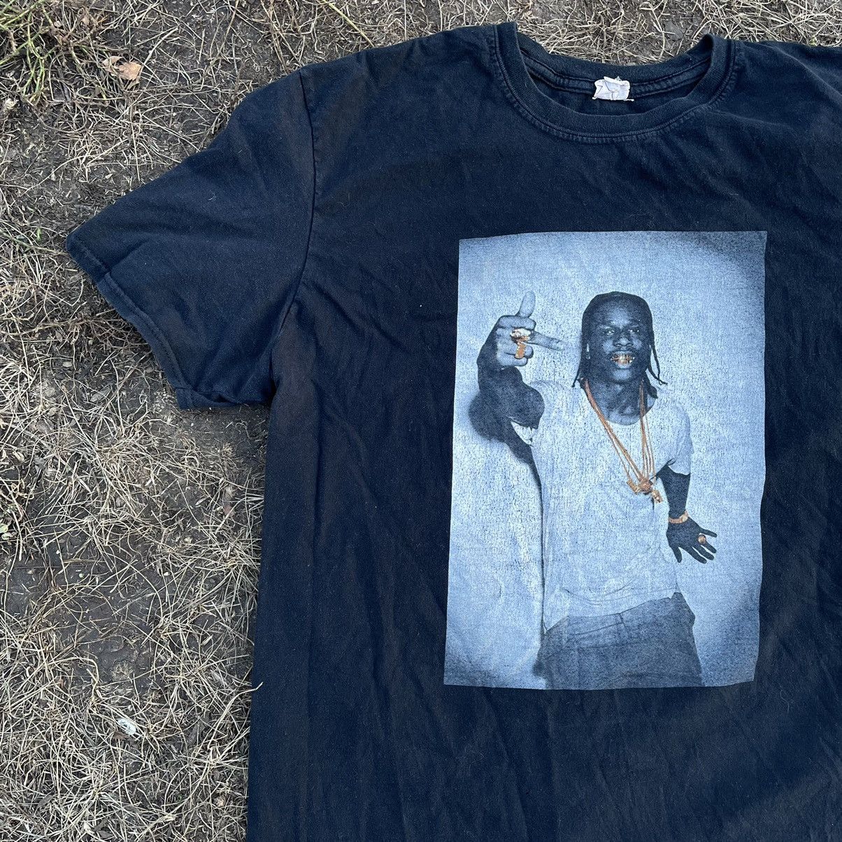 Vintage Vintage Y2K Sun Faded Graphic Tee Streetwear Swag Boxy L Size US L / EU 52-54 / 3 - 3 Thumbnail