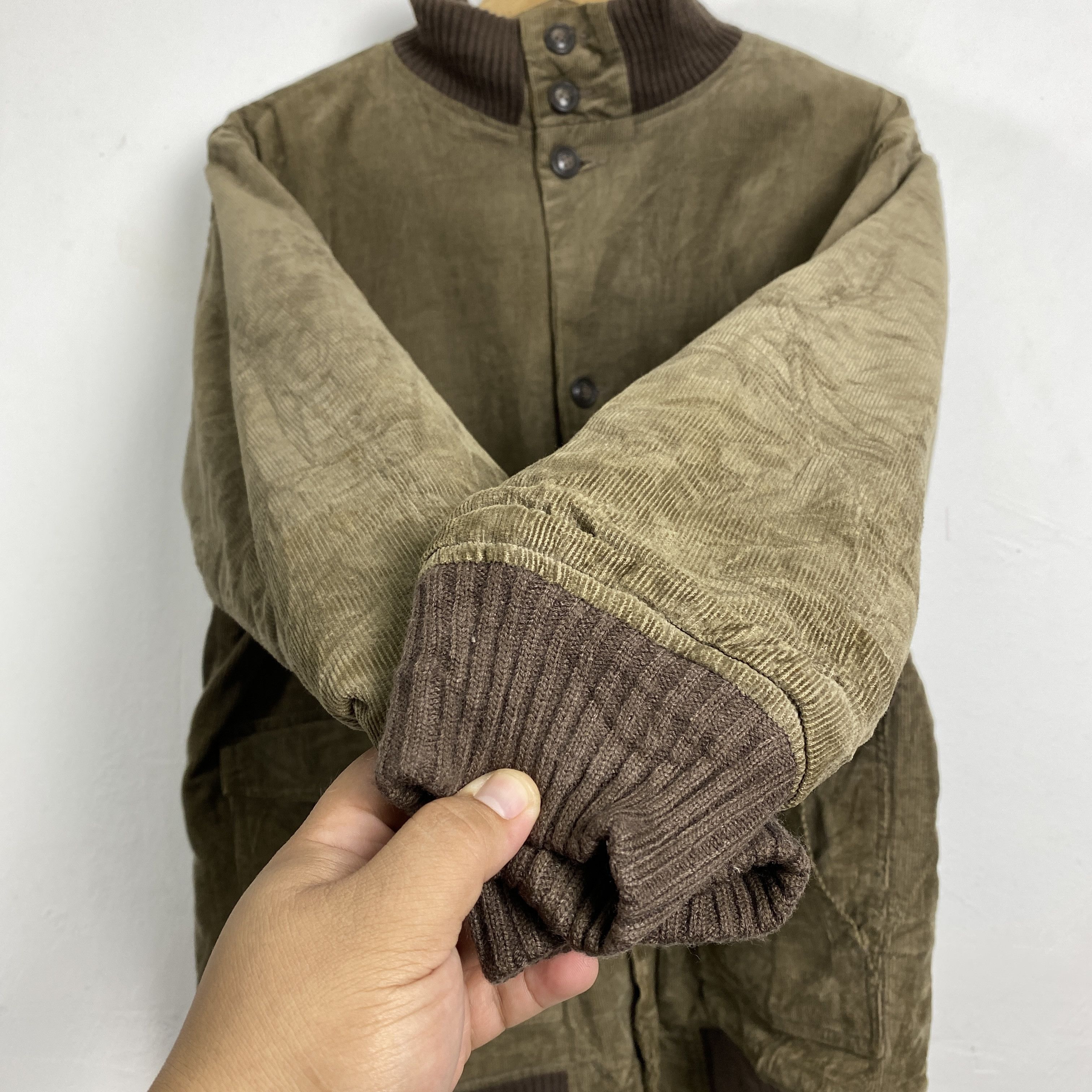 Vintage Vintage Woolrich Corduroy Quilted Lining Bomber Jacket J0141 Size US L / EU 52-54 / 3 - 11 Thumbnail