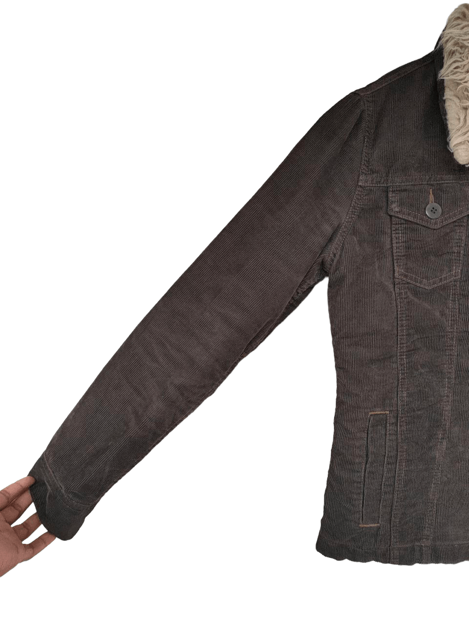 Levi's 💥LAST CALL💥 Levis Corduroy Sherpa Jacket Size M / US 6-8 / IT 42-44 - 4 Thumbnail