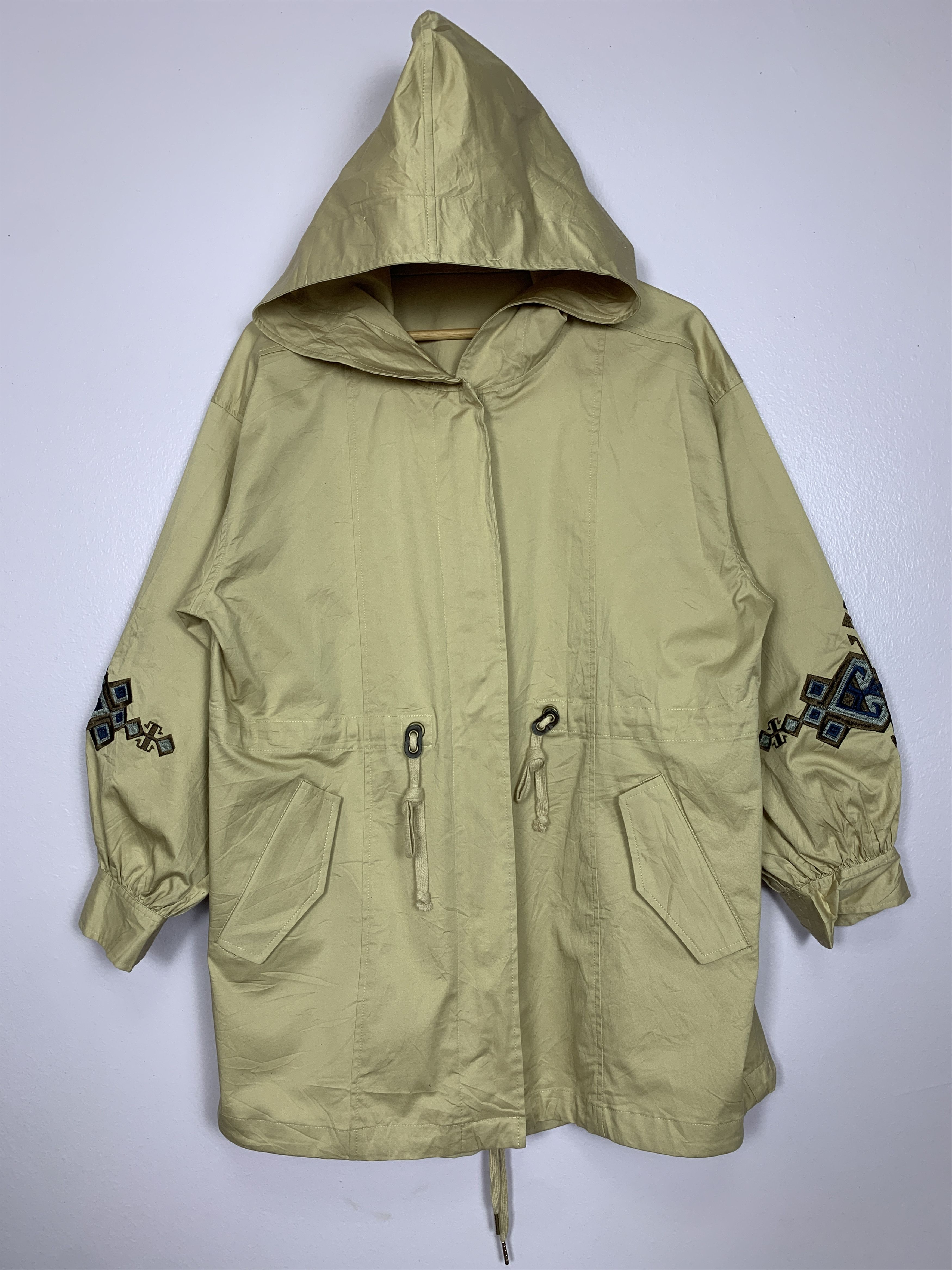 Japanese Brand Vintage JAPANESE BRAND Fishtail Parkas with Hoodie J0729 Size US M / EU 48-50 / 2 - 1 Thumbnail