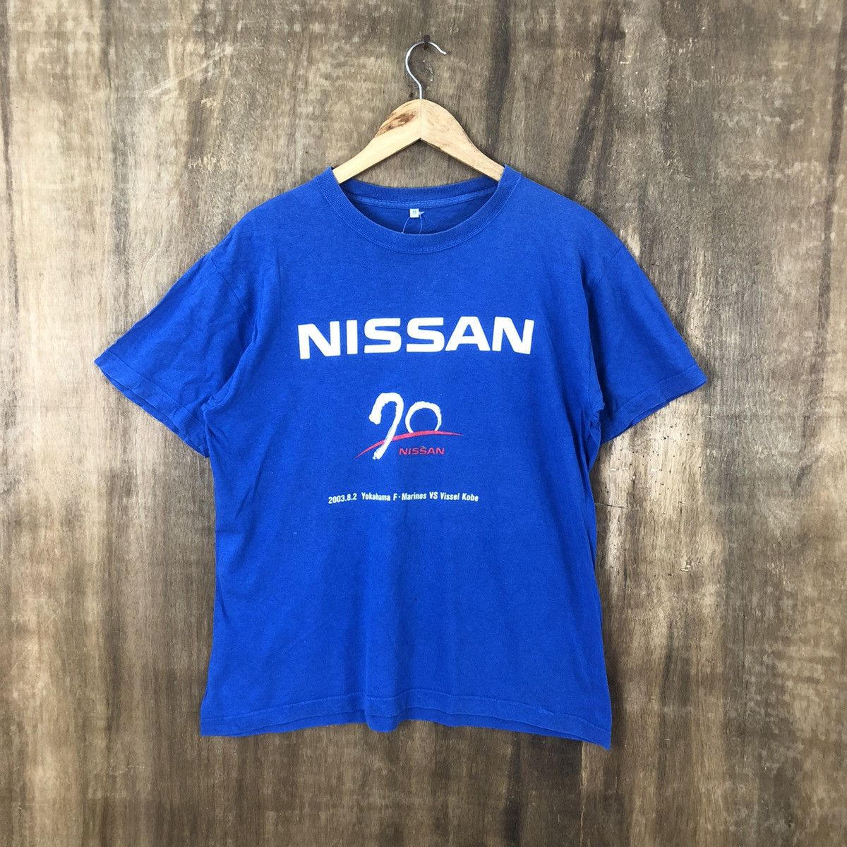 Japanese Brand × Vintage DLL Nissan Blue T-Shirt #030 Size US M / EU 48-50 / 2 - 1 Thumbnail