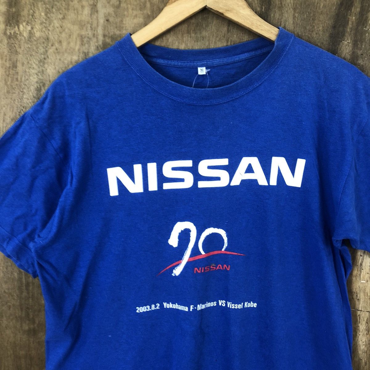 Japanese Brand × Vintage DLL Nissan Blue T-Shirt #030 Size US M / EU 48-50 / 2 - 4 Thumbnail