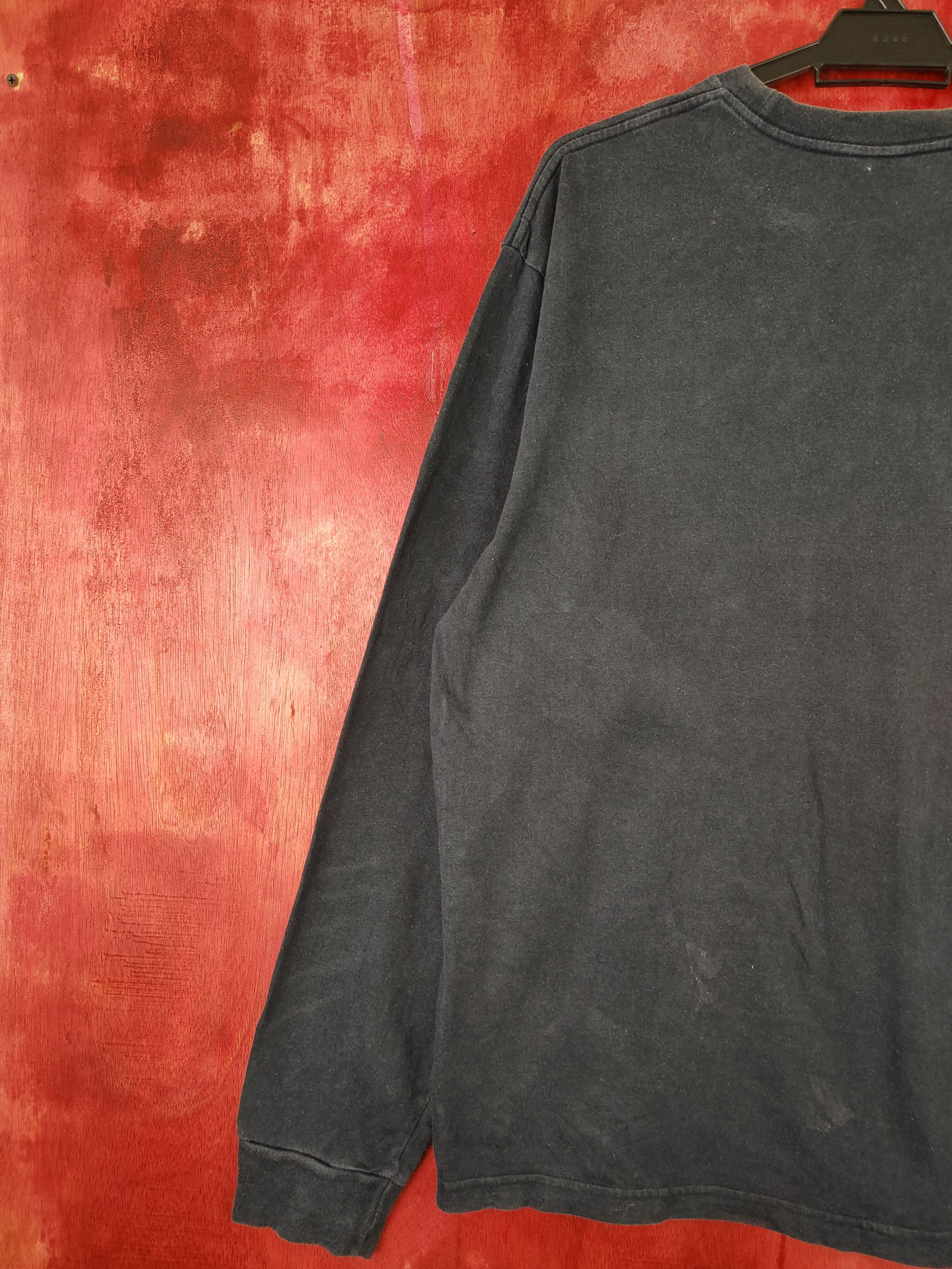 Gap × Vintage GAP Dark Blue Faded sweatshirt vintage kenye west #5559 Size US L / EU 52-54 / 3 - 8 Thumbnail