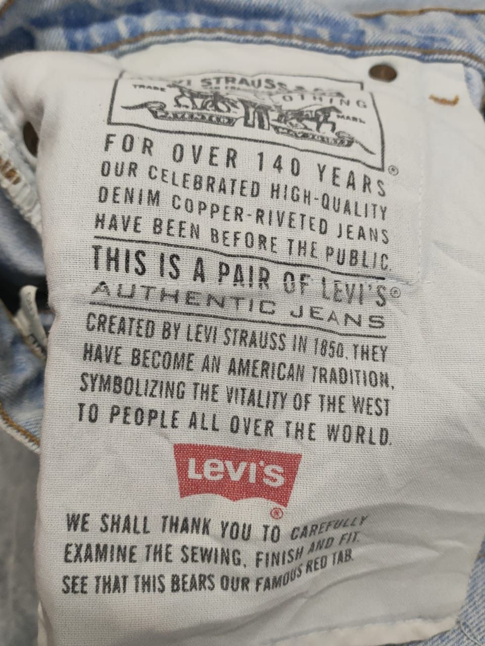 Levi's 90s VIntage Levis Made in Canada Size US 28 / EU 44 - 6 Thumbnail
